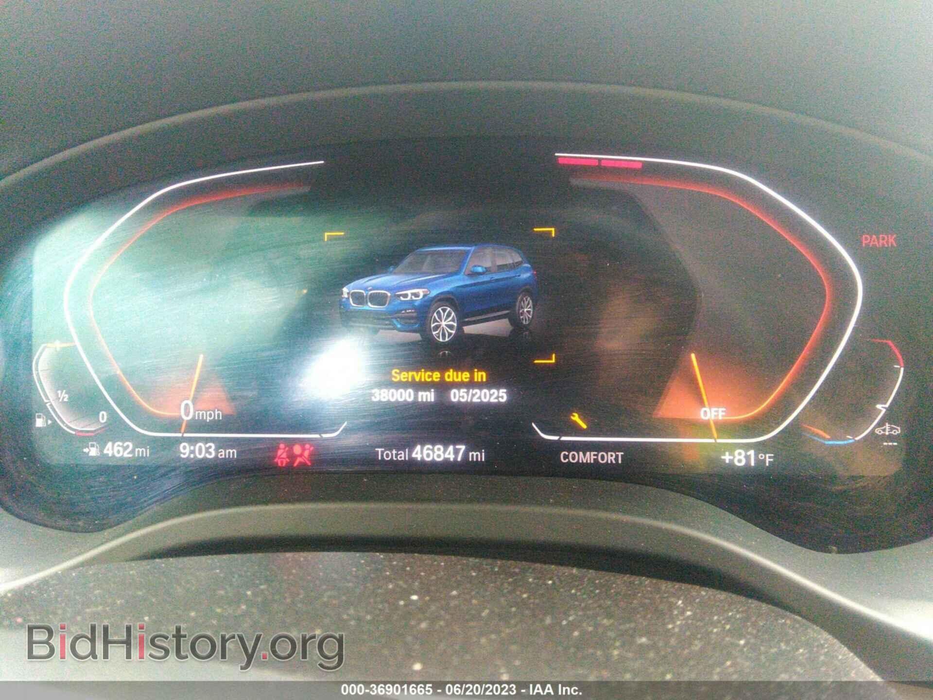 2021 BMW X3 - VIN: 5UXTY3C02M9E50738 - Фото 7