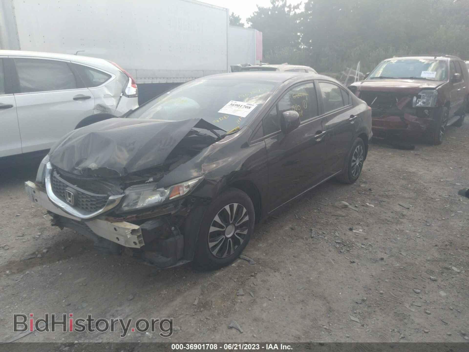 2013 HONDA CIVIC - VIN: 19XFB2F59DE062741 - Фото 2