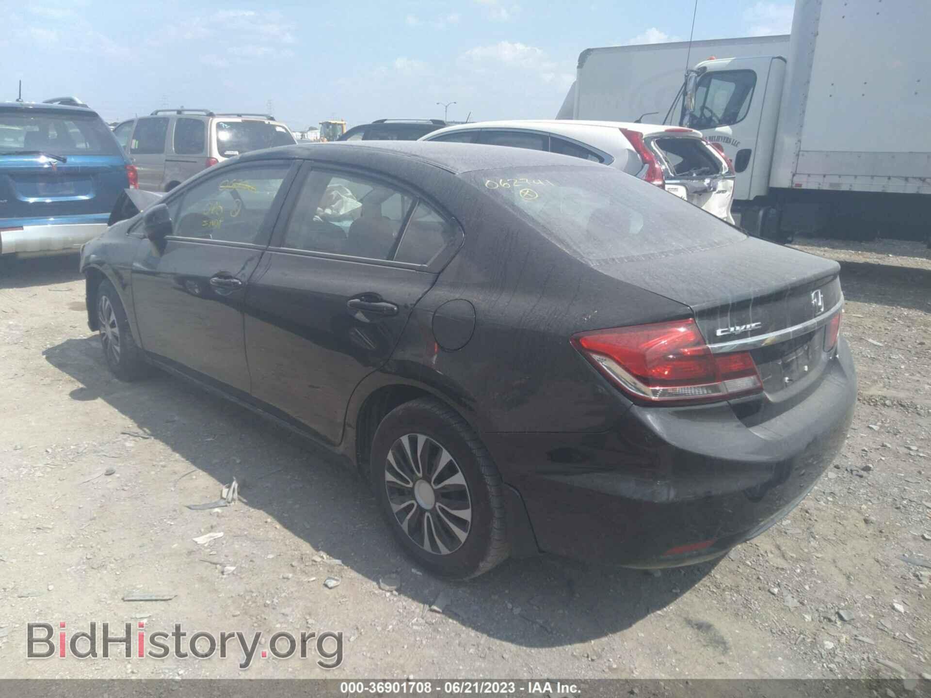 2013 HONDA CIVIC - VIN: 19XFB2F59DE062741 - Фото 3