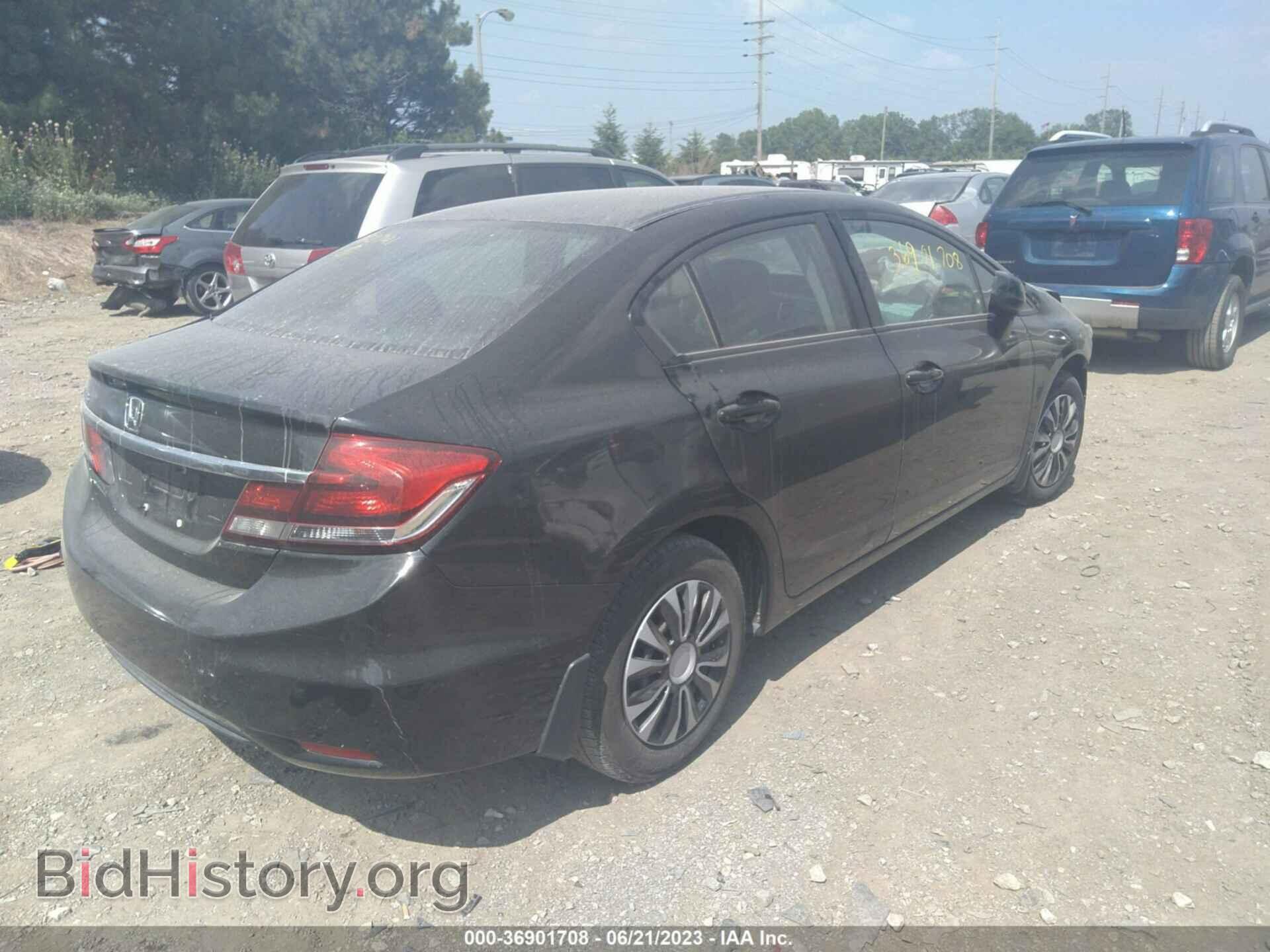 2013 HONDA CIVIC - VIN: 19XFB2F59DE062741 - Фото 4