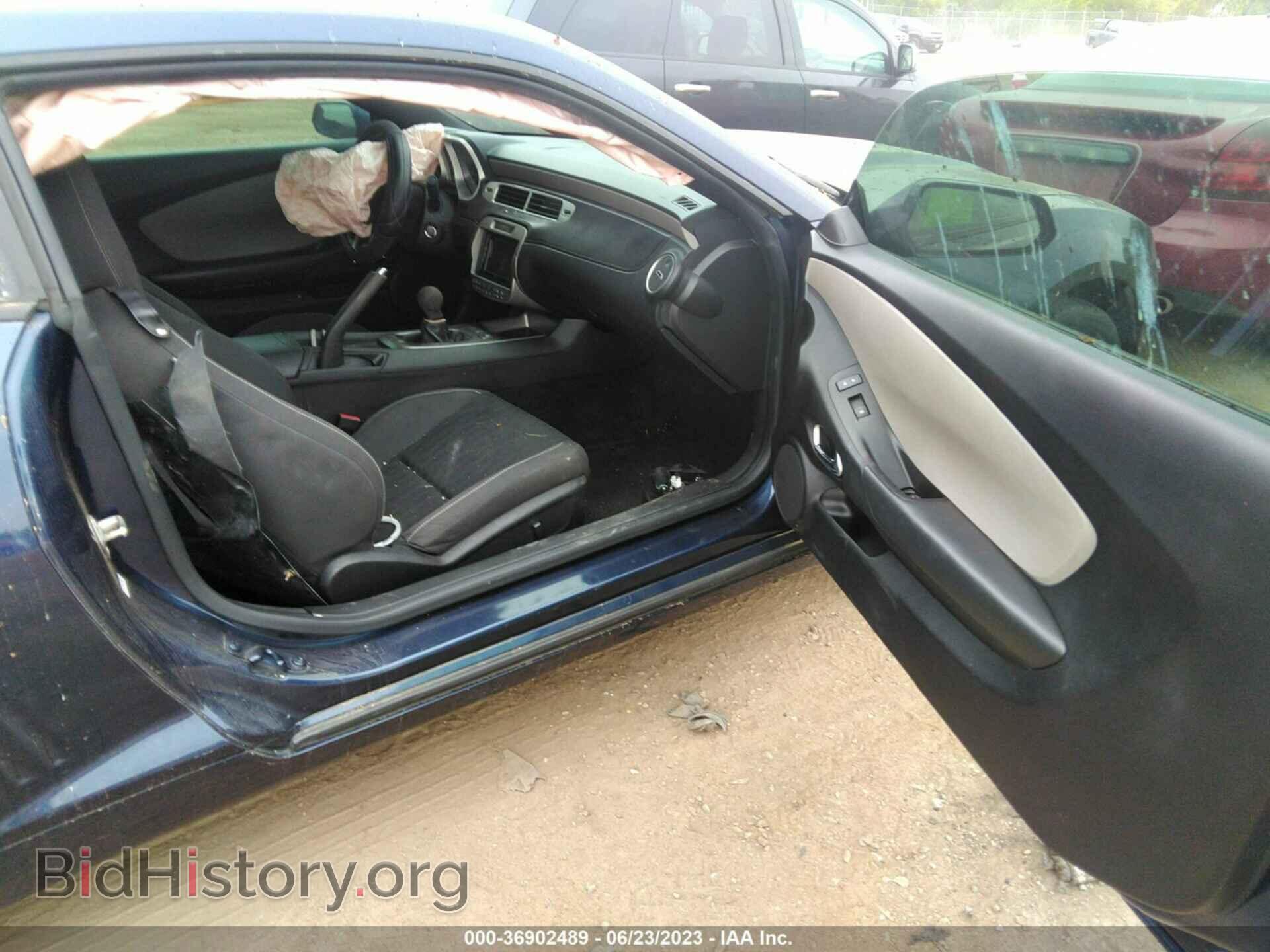 2012 CHEVROLET CAMARO - VIN: 2G1FE1E39C9148171 - Фото 5