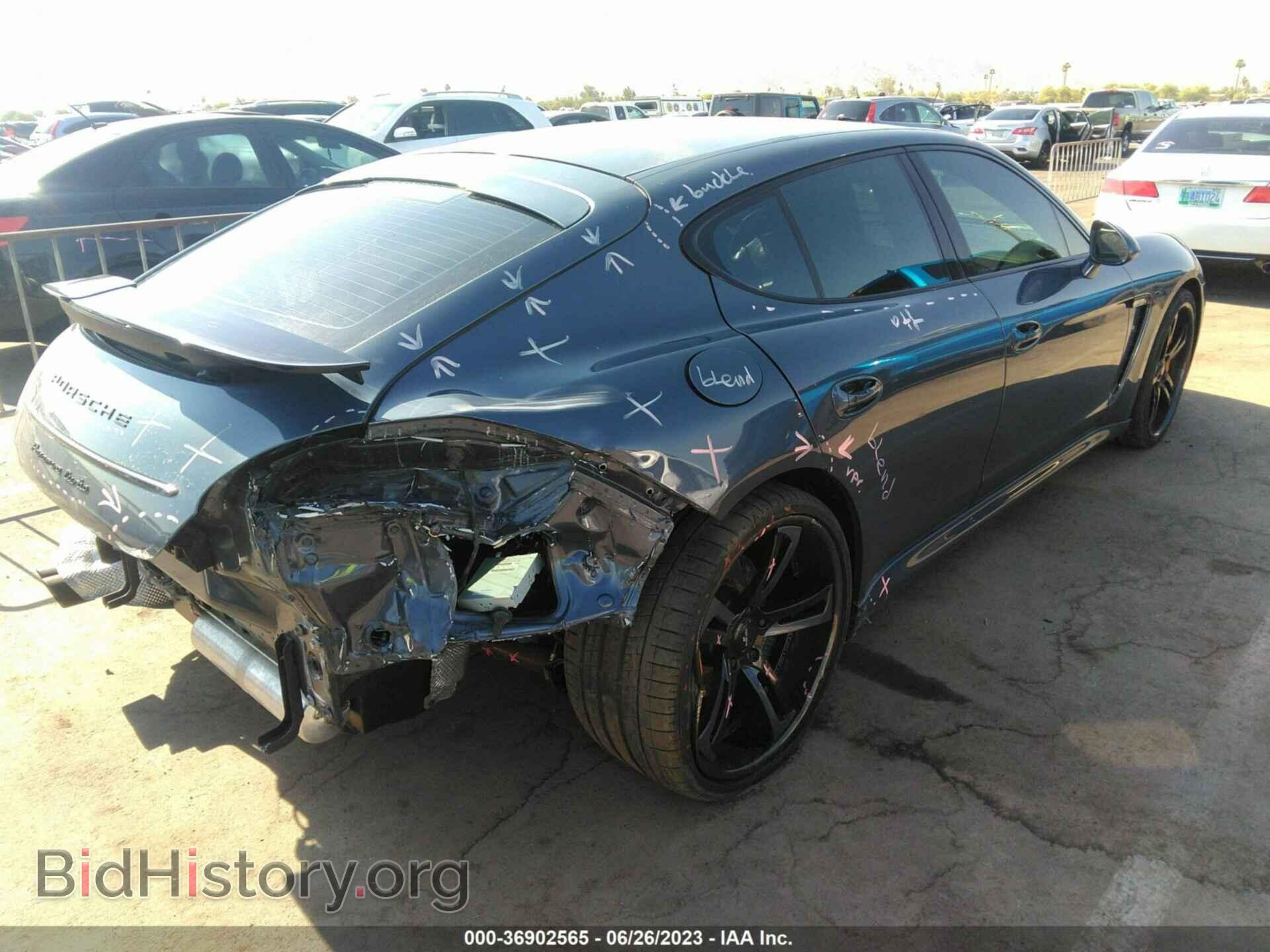 2011 PORSCHE PANAMERA - VIN: WP0AC2A73BL090166 - Фото 4