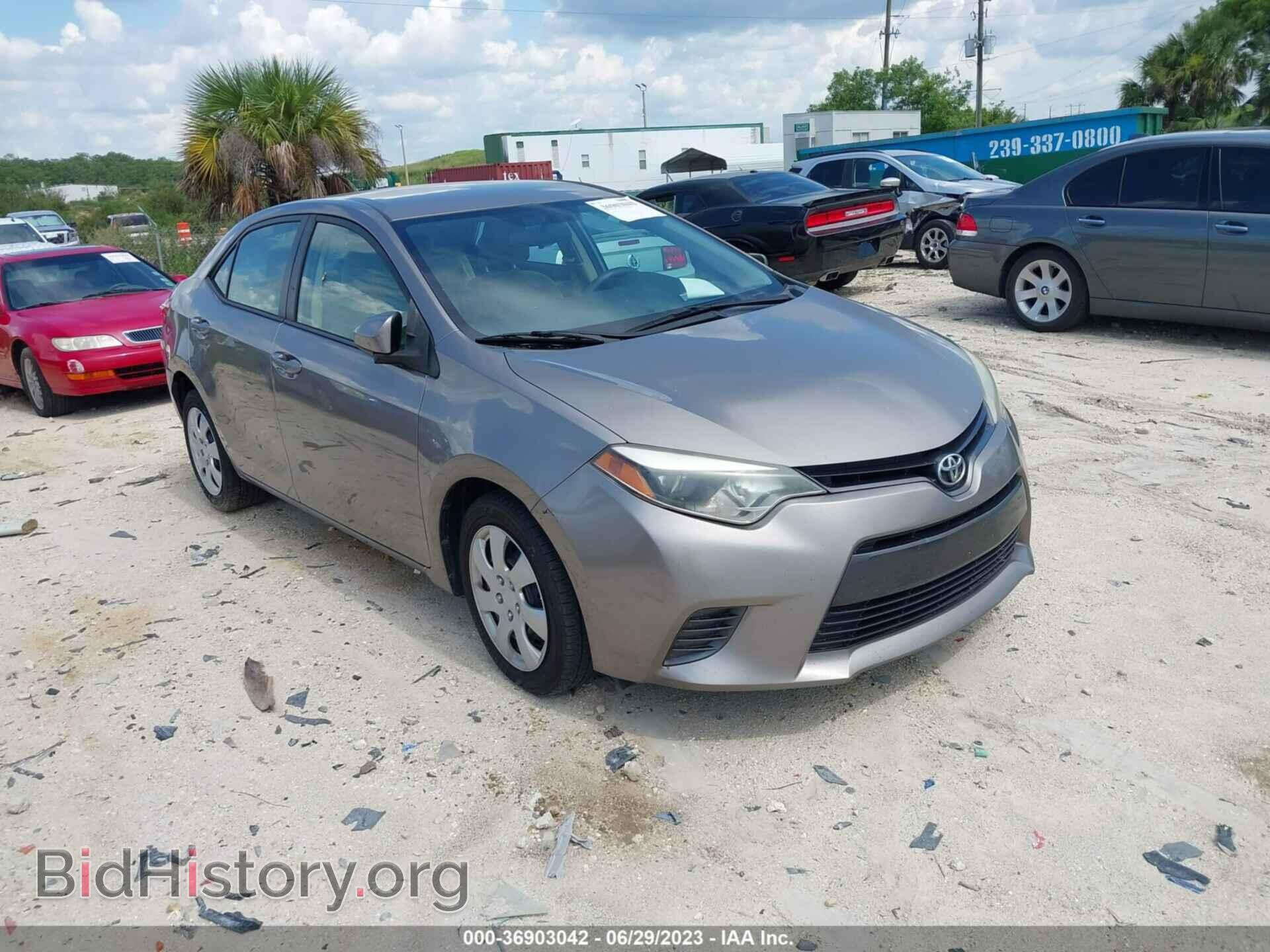 Фотография 5YFBURHE1FP341598 - TOYOTA COROLLA 2015