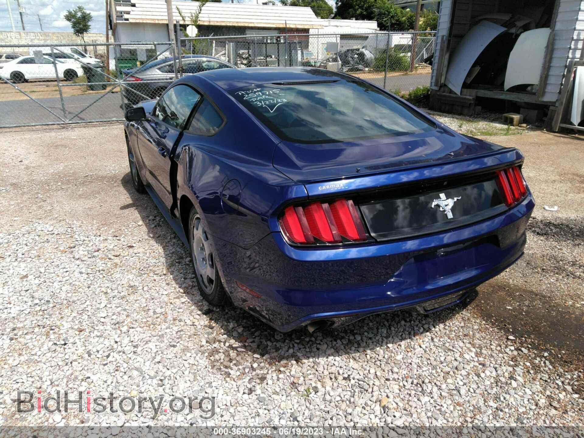 2016 FORD MUSTANG - VIN: 1FA6P8AM6G5259715 - Фото 3