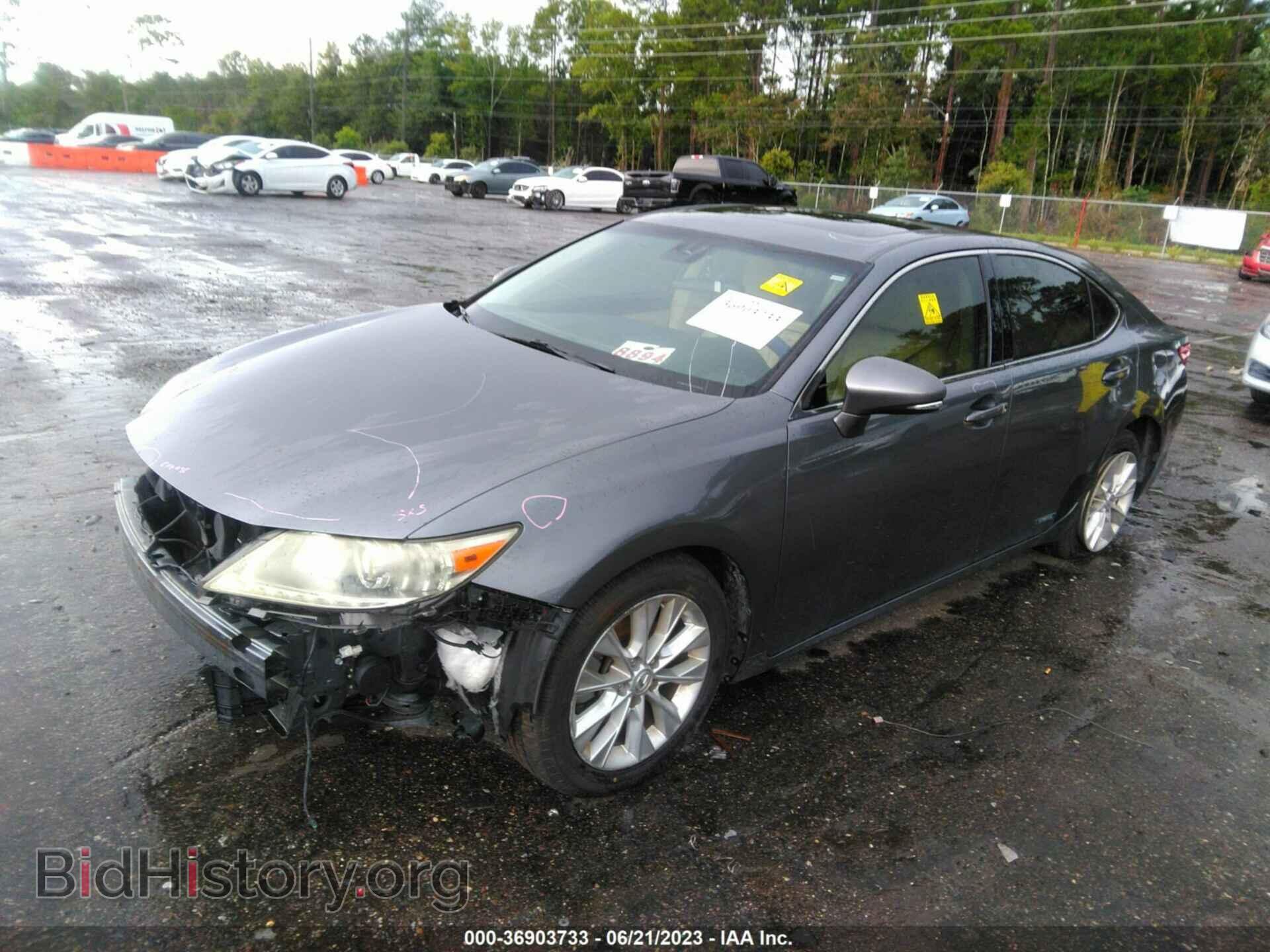2013 LEXUS ES 300H - VIN: JTHBW1GG5D2003758 - Фото 2