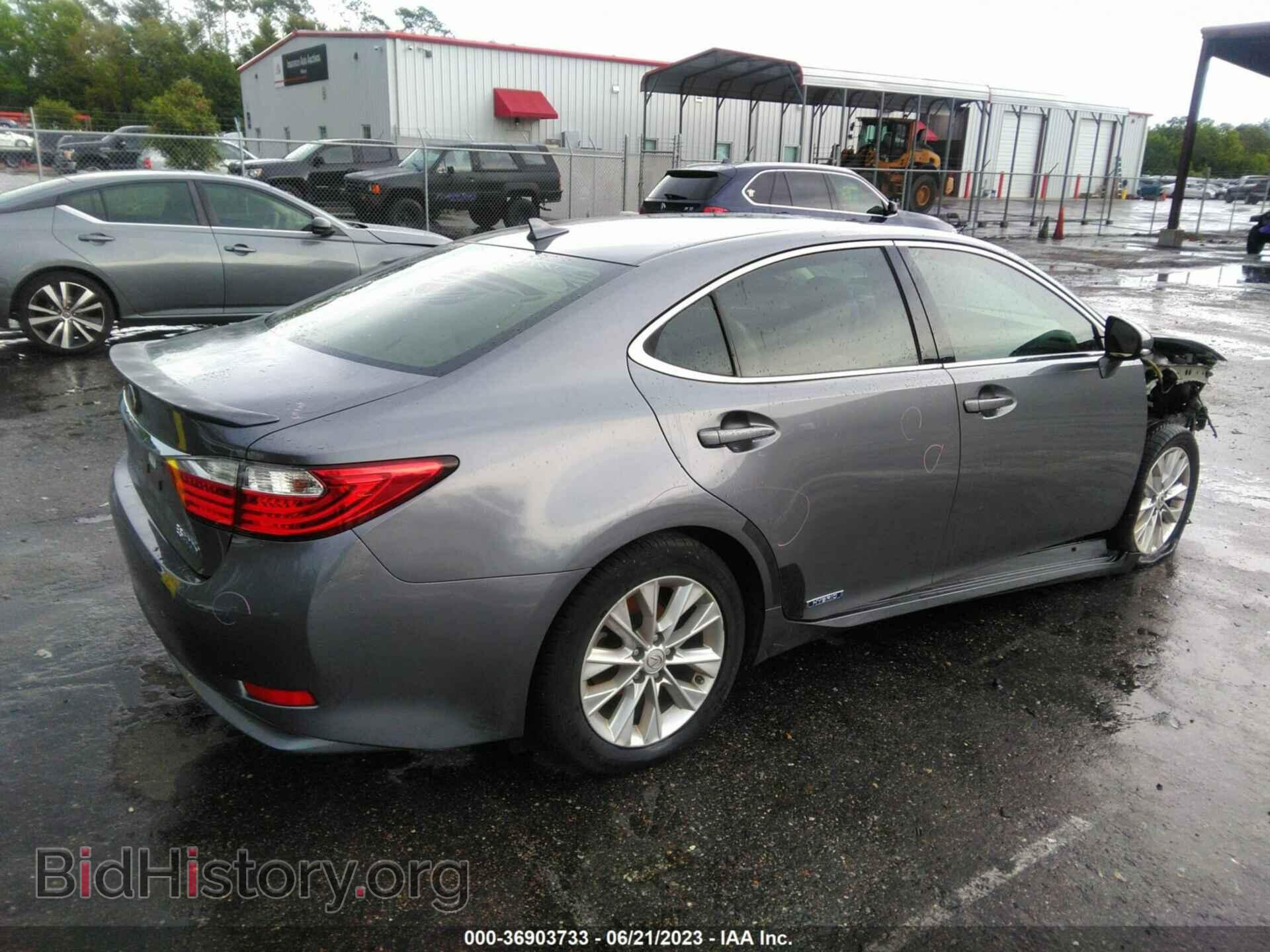 2013 LEXUS ES 300H - VIN: JTHBW1GG5D2003758 - Фото 4