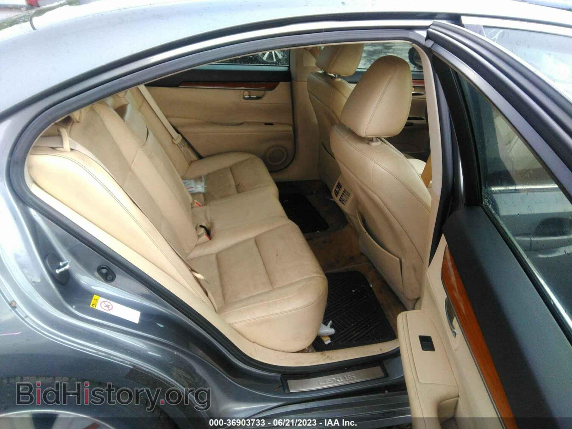 2013 LEXUS ES 300H - VIN: JTHBW1GG5D2003758 - Фото 8