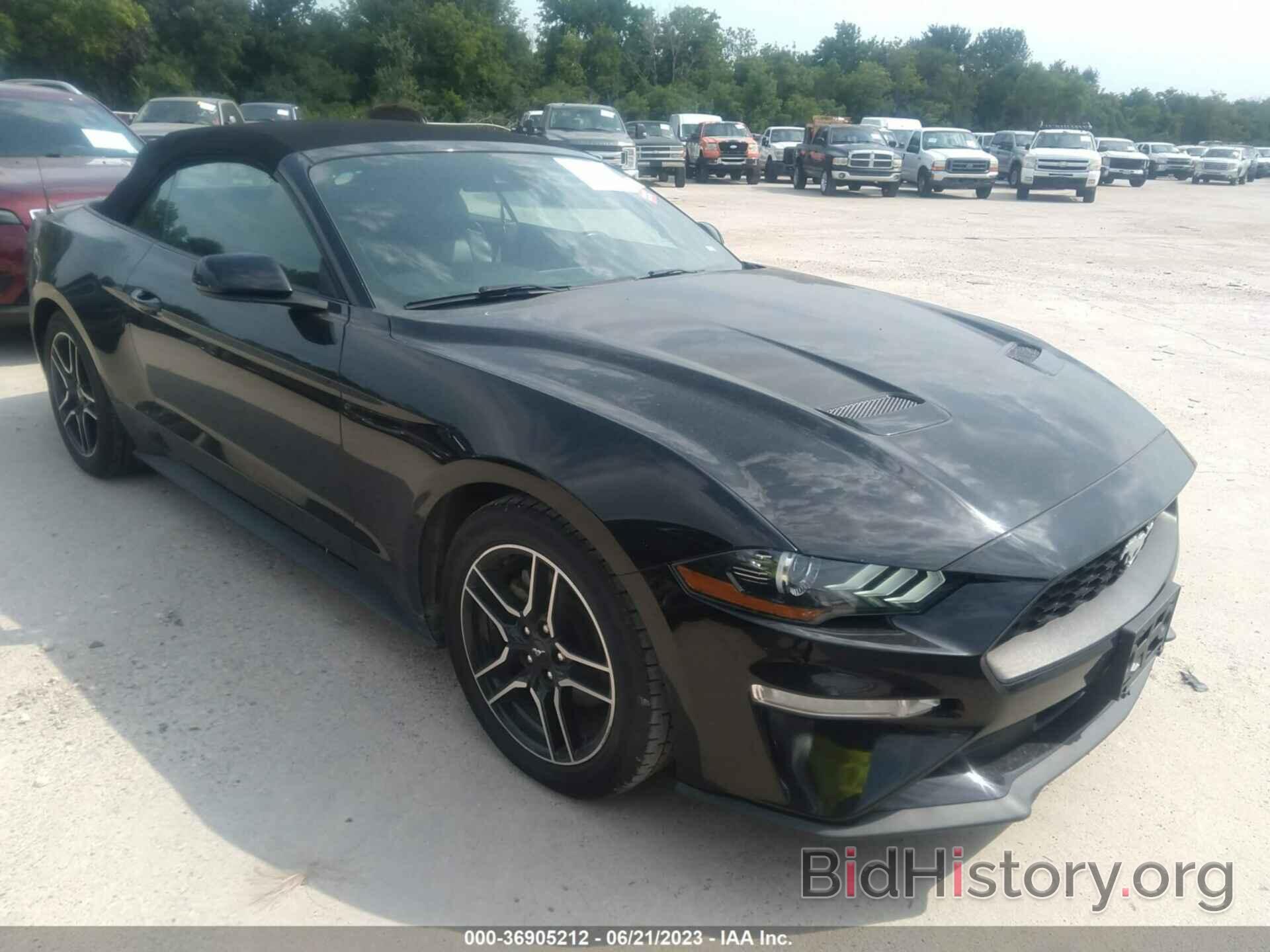 Photo 1FATP8UH4M5112628 - FORD MUSTANG 2021