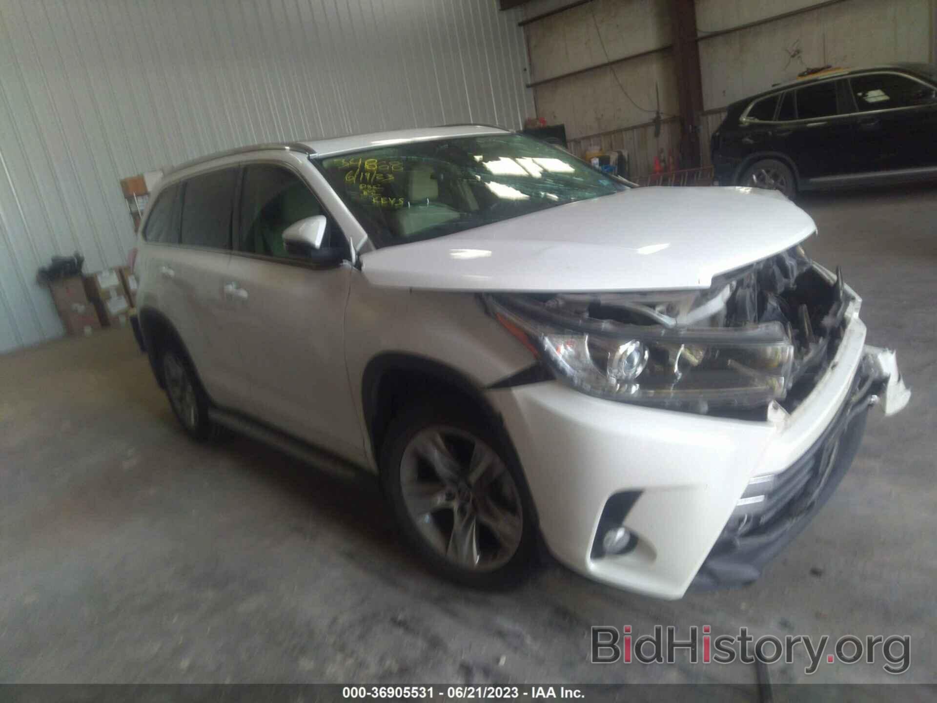 Photo 5TDYZRFHXJS245736 - TOYOTA HIGHLANDER 2018