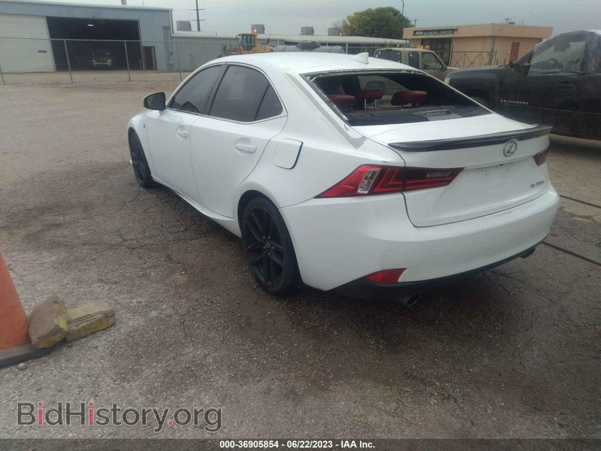 2014 LEXUS IS 350 - VIN: JTHBE1D29E5007453 - Фото 3