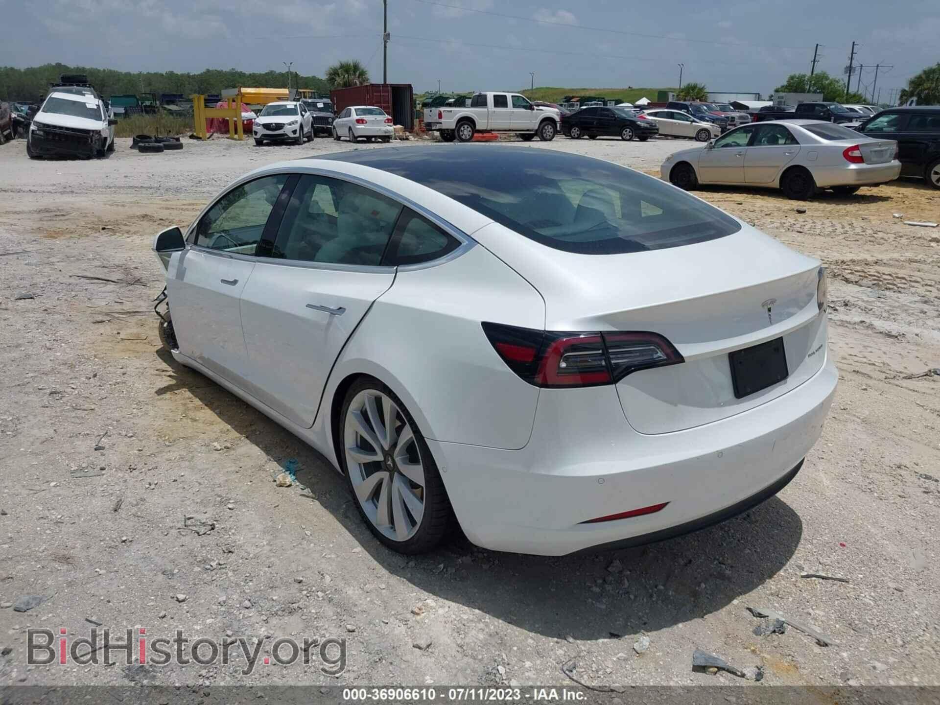 2019 TESLA MODEL 3 - VIN: 5YJ3E1EB0KF450640 - Фото 3
