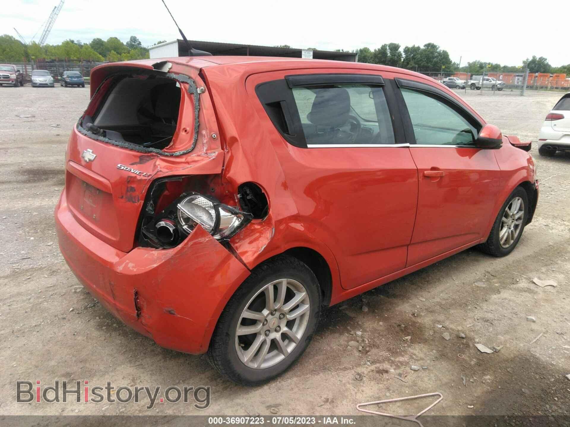 2012 CHEVROLET SONIC - VIN: 1G1JC6SH2C4122995 - Фото 4