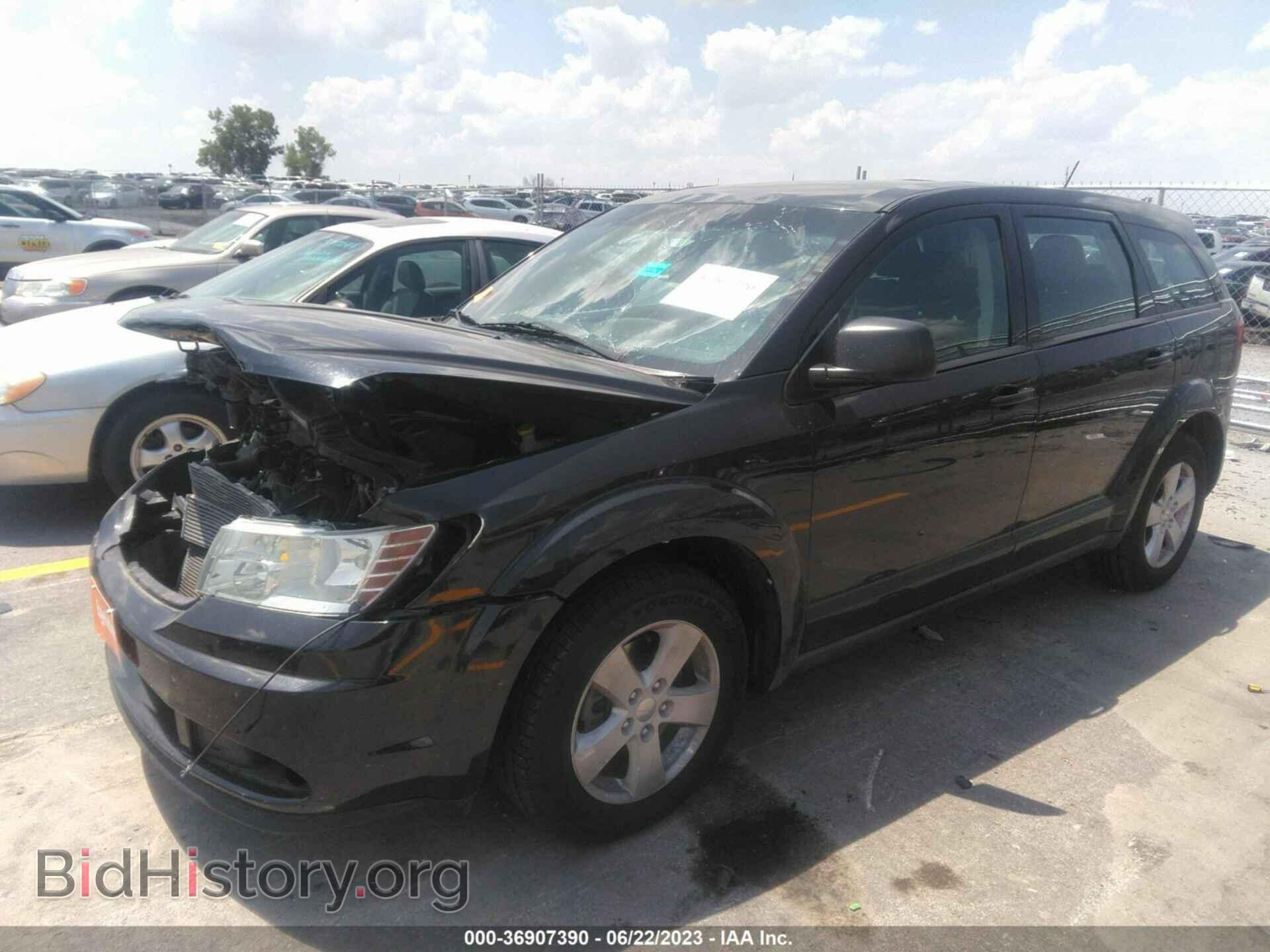 2013 DODGE JOURNEY - VIN: 3C4PDCAB6DT582375 - Фото 2