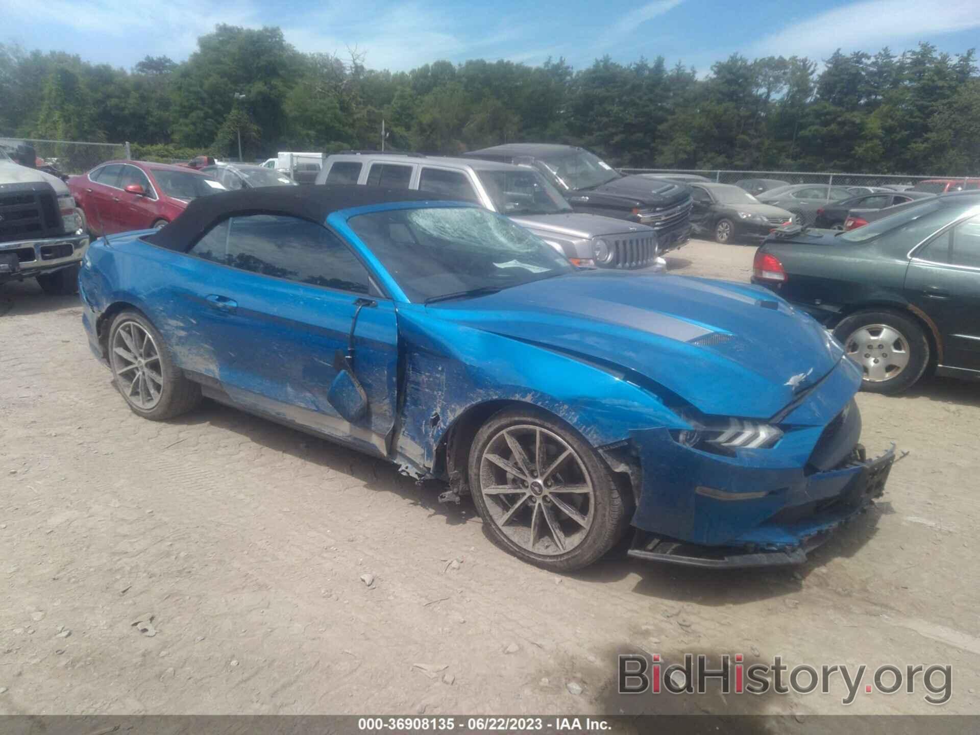 Photo 1FATP8UH9L5138205 - FORD MUSTANG 2020