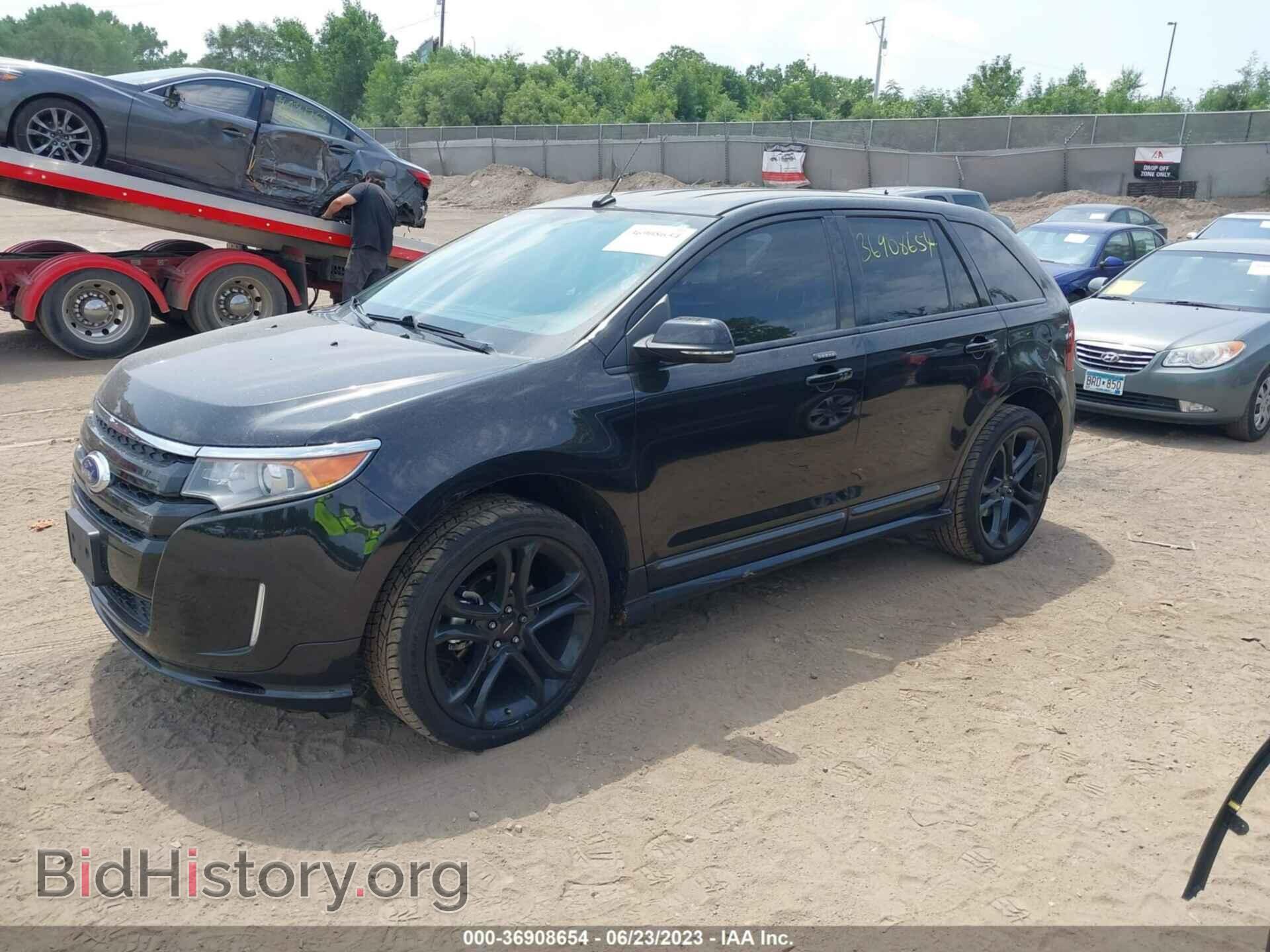 2014 FORD EDGE - VIN: 2FMDK4AK0EBB19347 - Фото 2