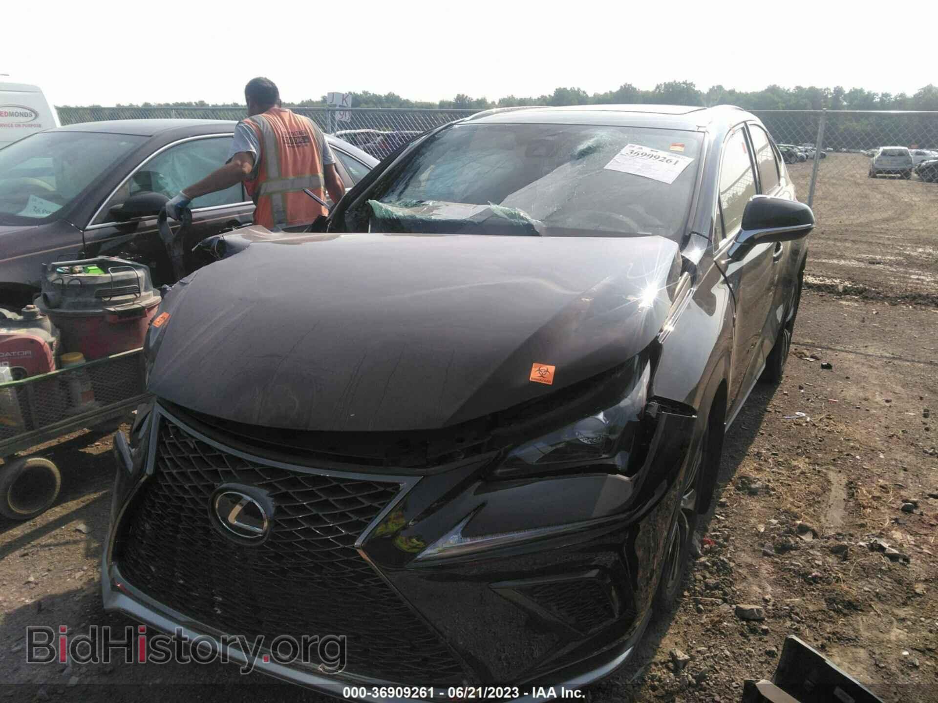 2021 LEXUS NX - VIN: JTJSARDZ7M2247882 - Фото 2