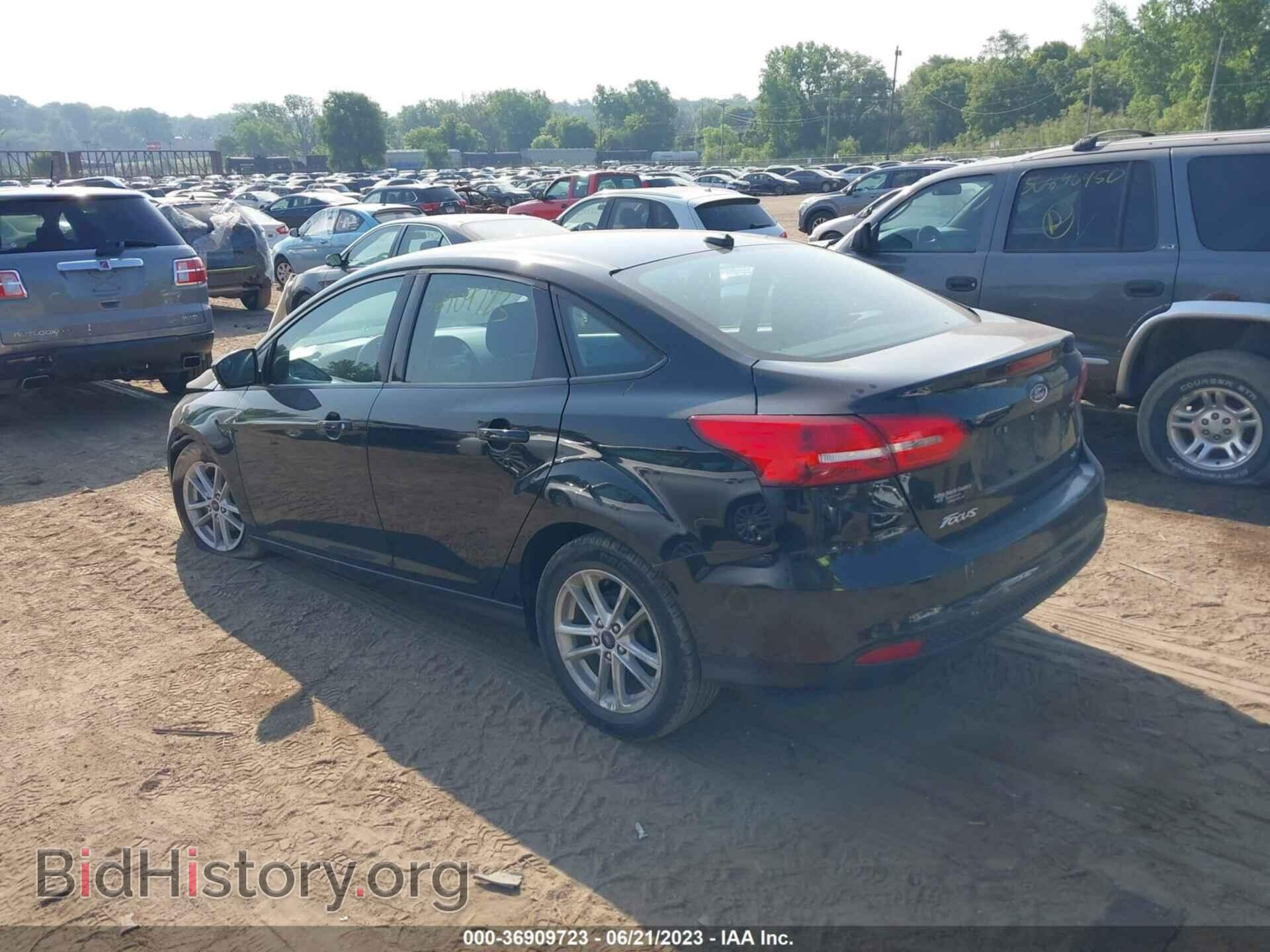 2018 FORD FOCUS - VIN: 1FADP3F21JL287409 - Фото 3