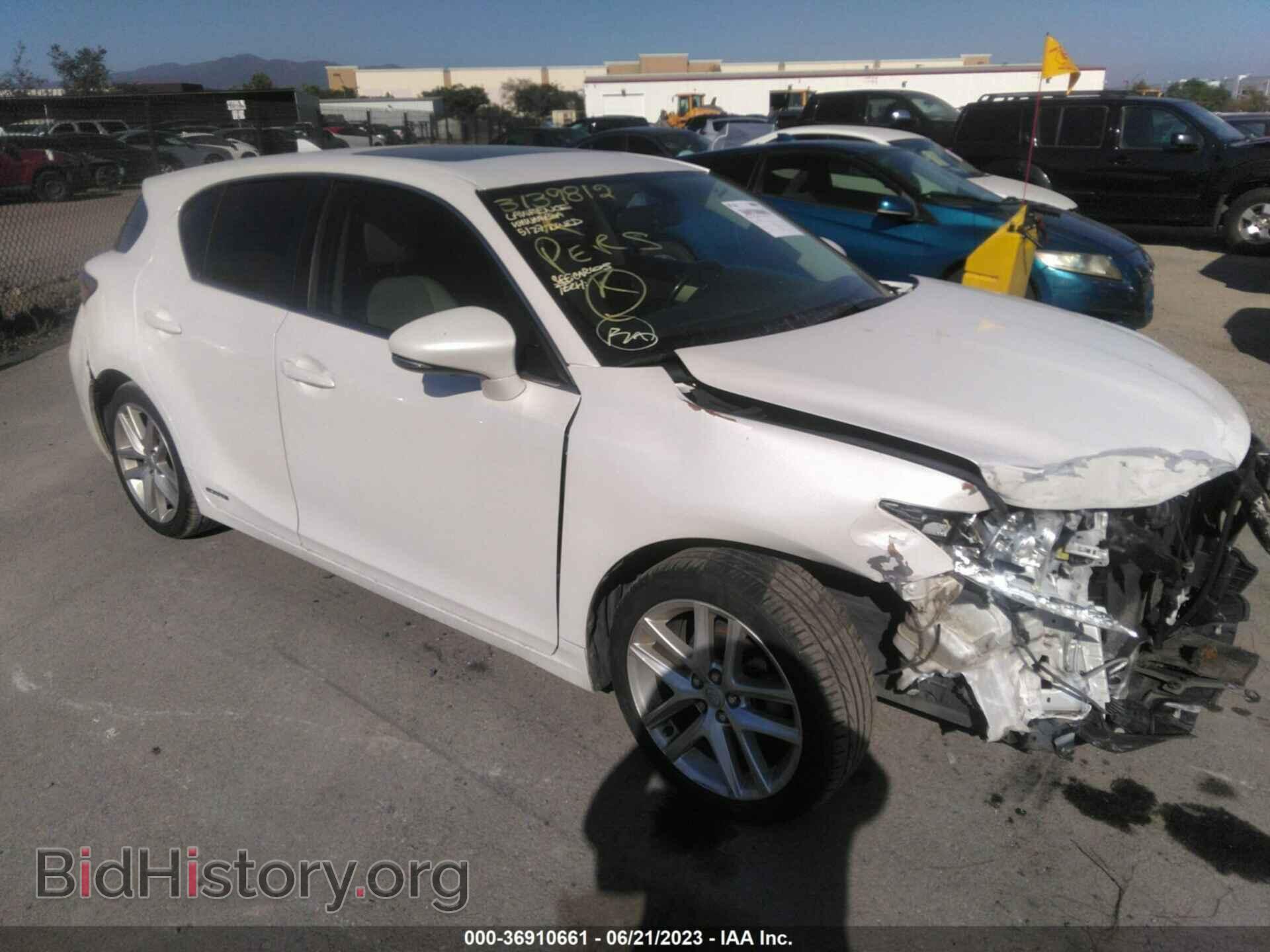 Фотография JTHKD5BH4H2297723 - LEXUS CT 2017