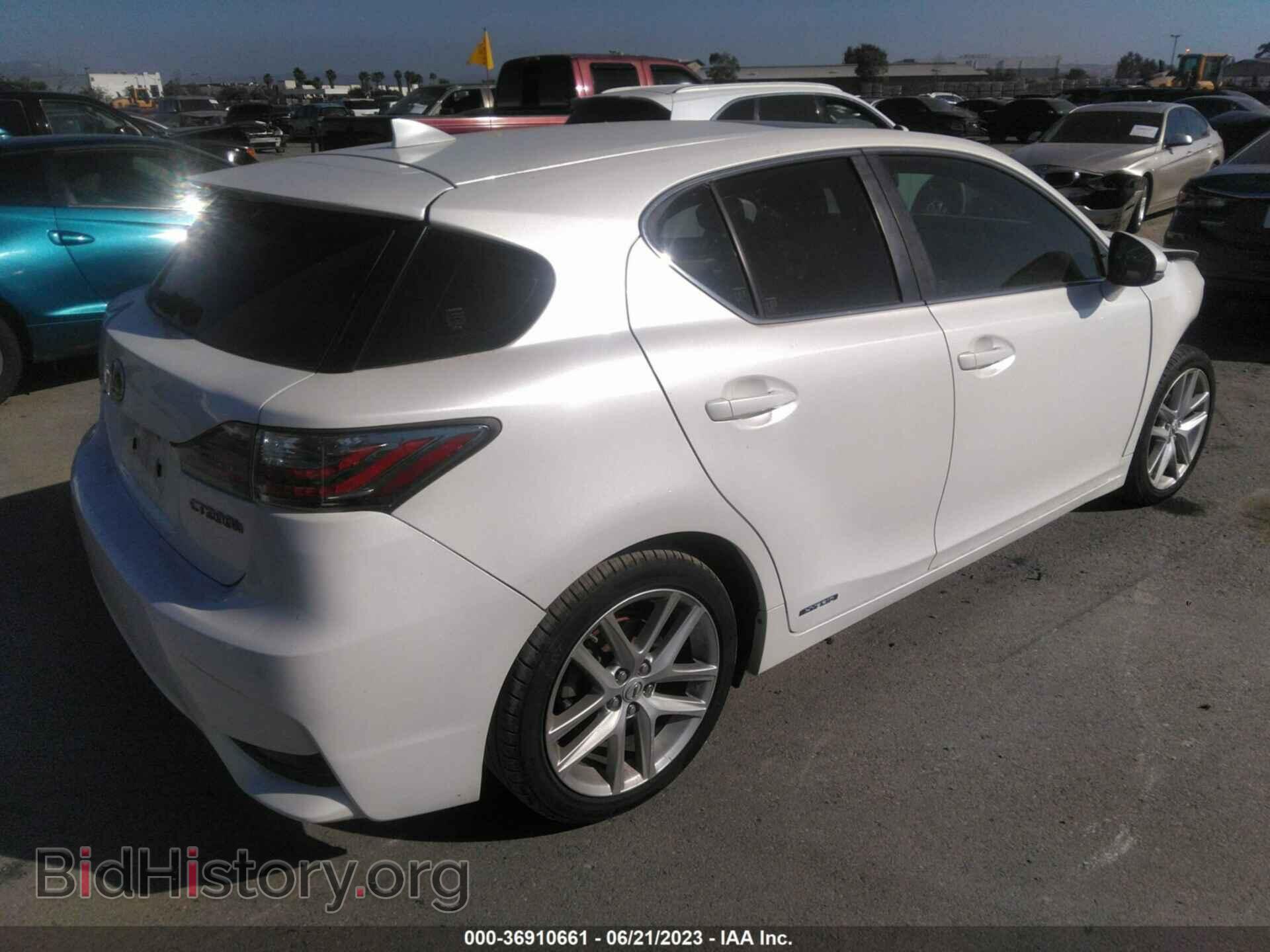 2017 LEXUS CT - VIN: JTHKD5BH4H2297723 - Фото 4