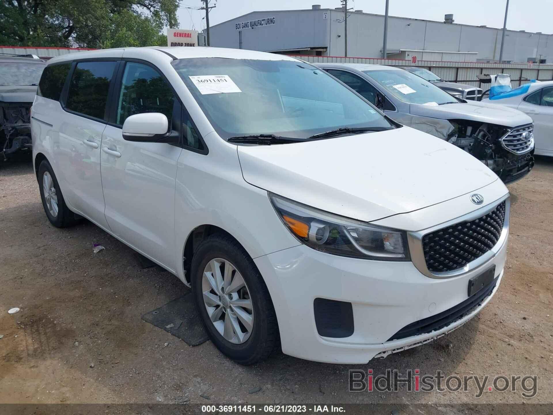 Photo KNDMB5C12H6234436 - KIA SEDONA 2017