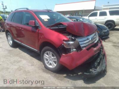 2008 Ford EDGE SEL, red — VIN 2FMDK48C88BB05635, IAAI