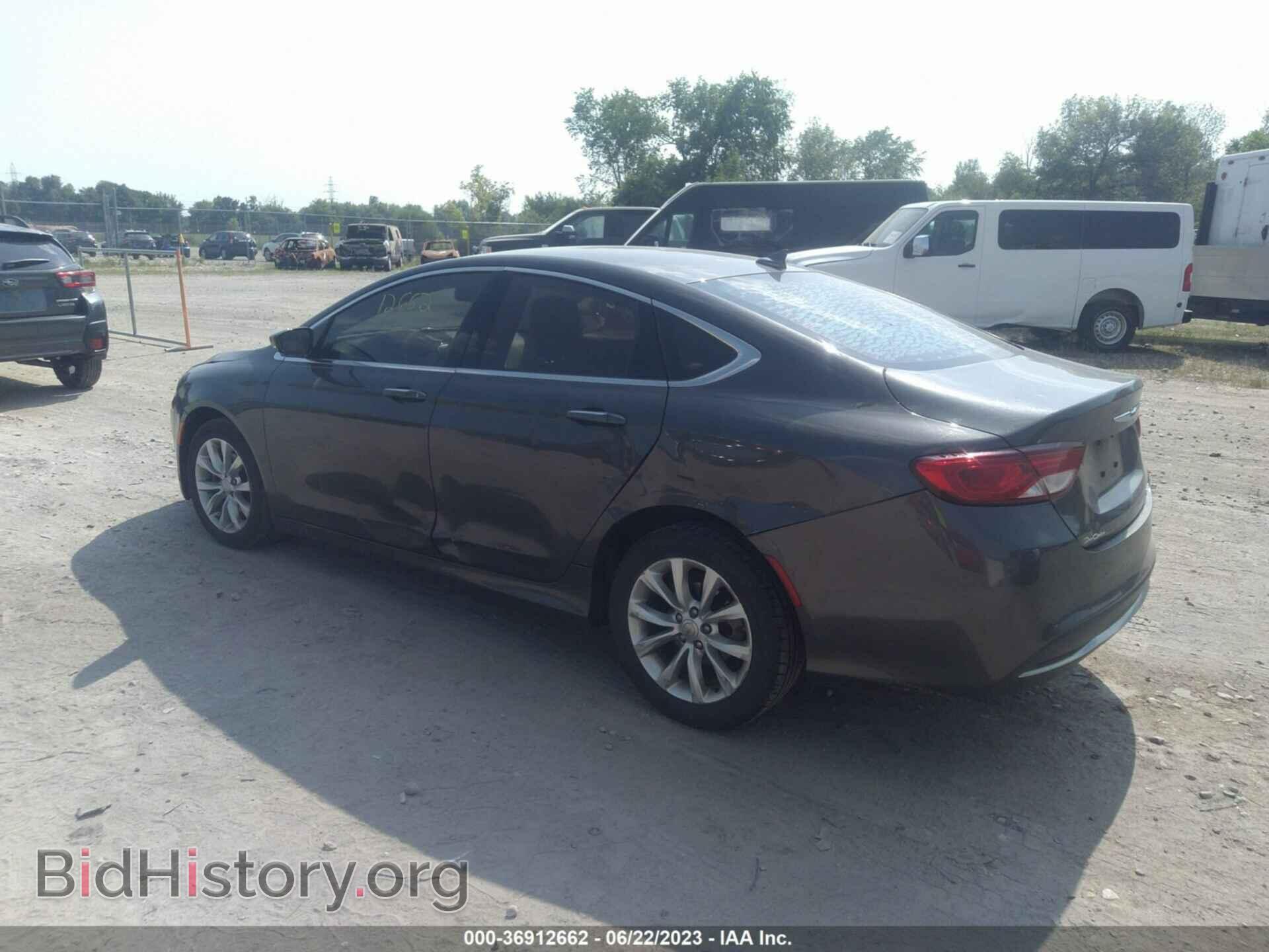 2015 CHRYSLER 200 - VIN: 1C3CCCCB4FN609384 - Фото 3