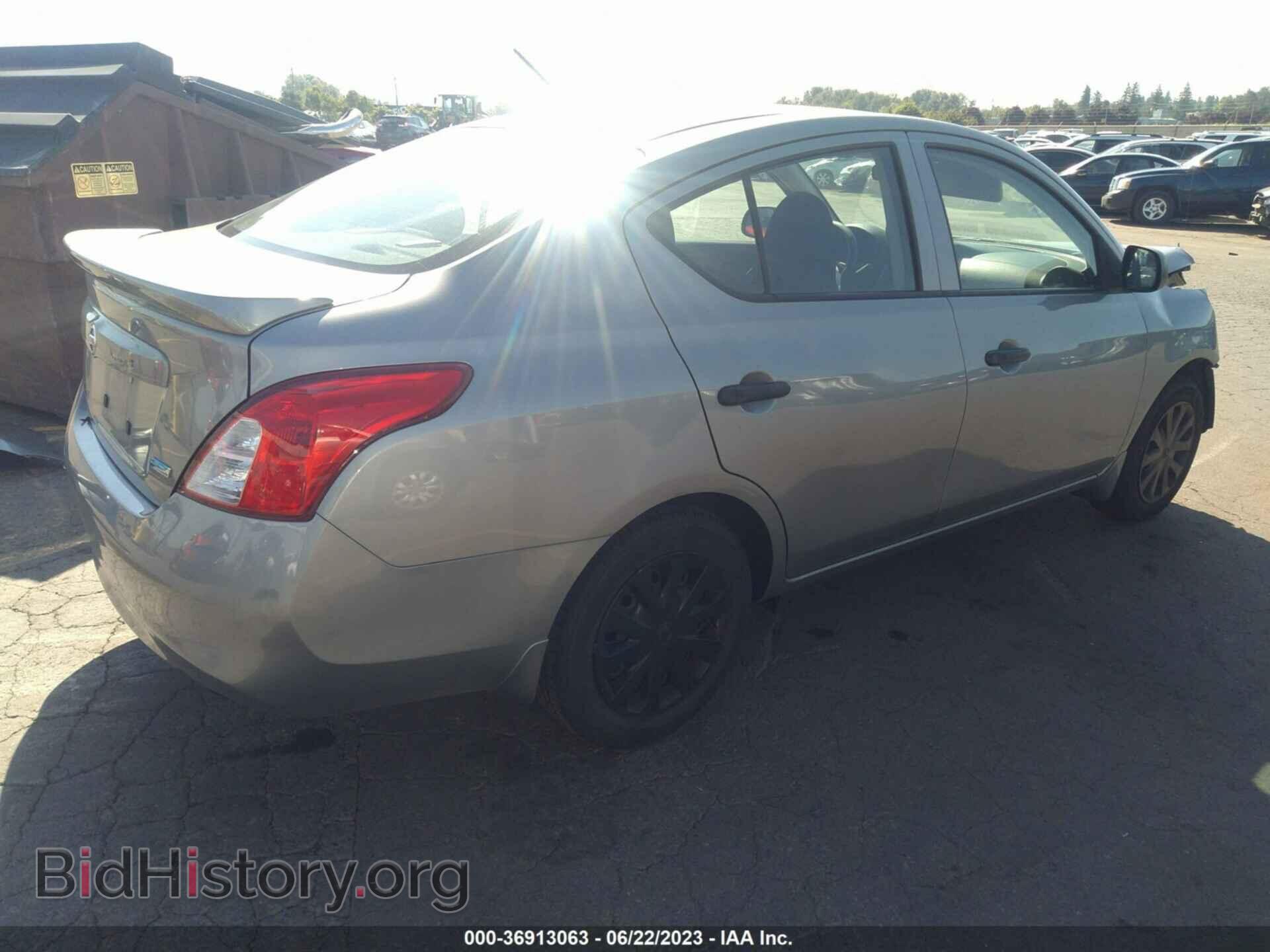 2014 NISSAN VERSA - VIN: 3N1CN7AP3EL838457 - Фото 4