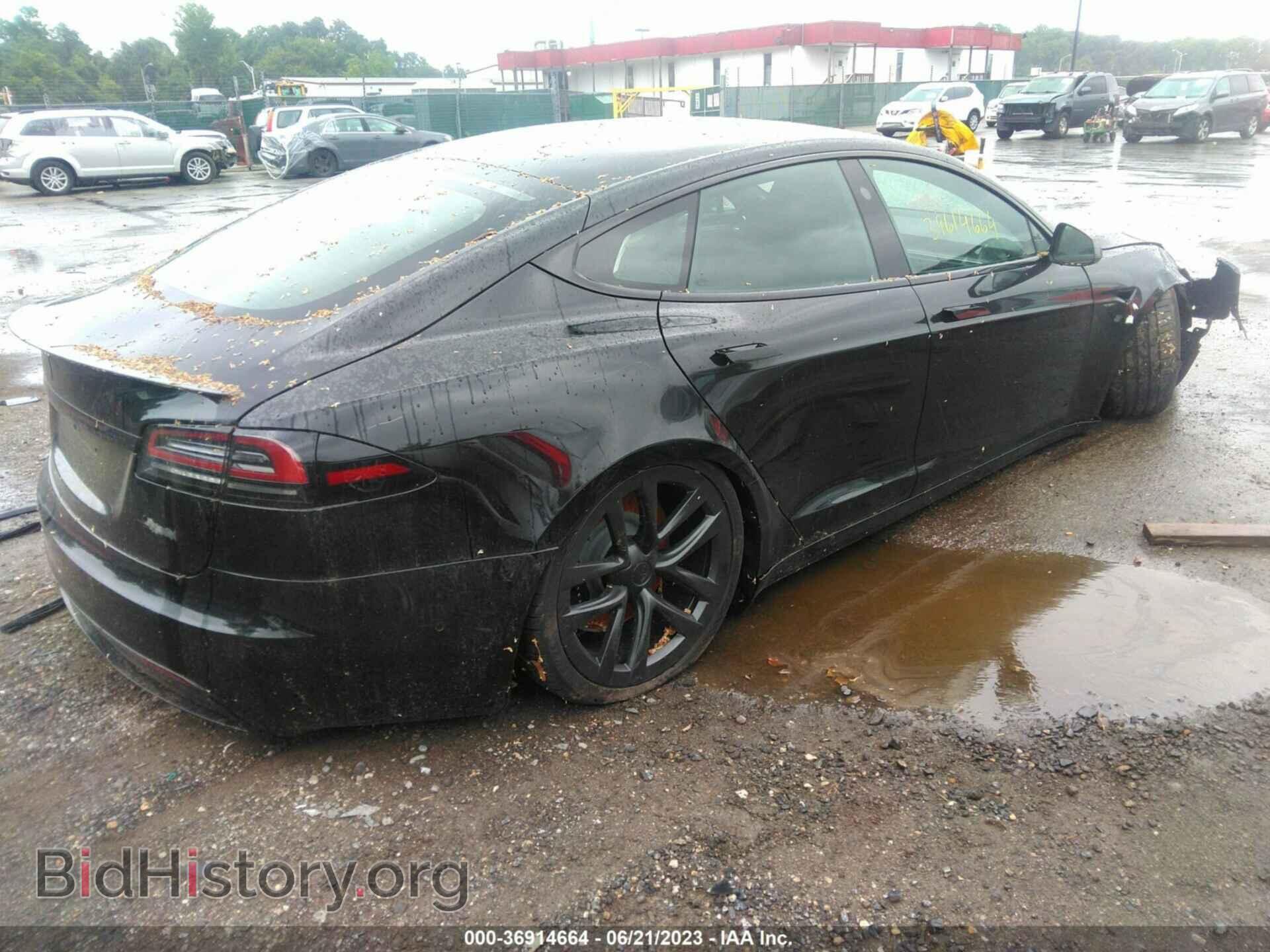 2022 TESLA MODEL S - VIN: 5YJSA1E61NF479496 - Photo 4