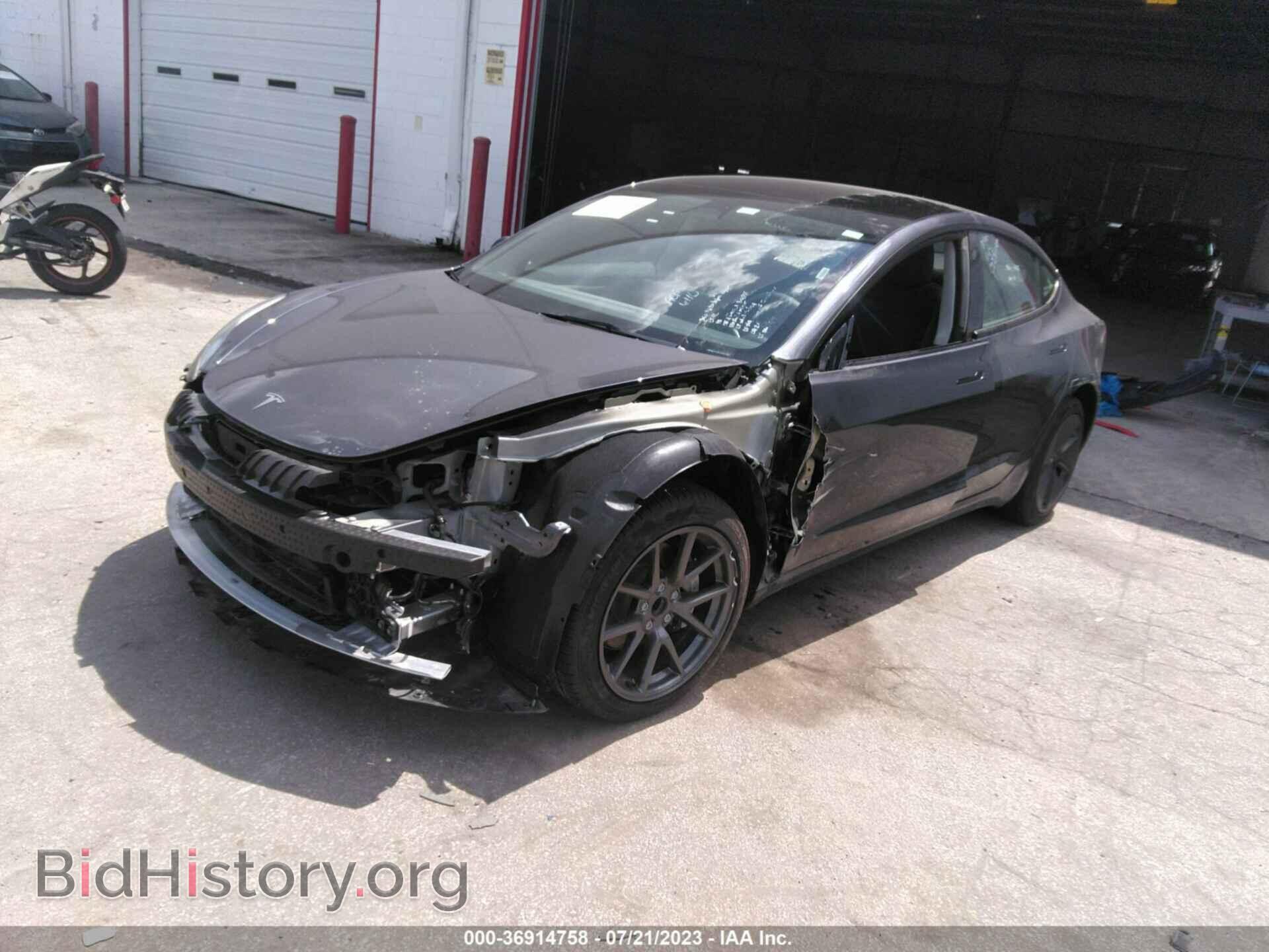 2023 TESLA MODEL 3 - VIN: 5YJ3E1EAXPF434783 - Фото 2
