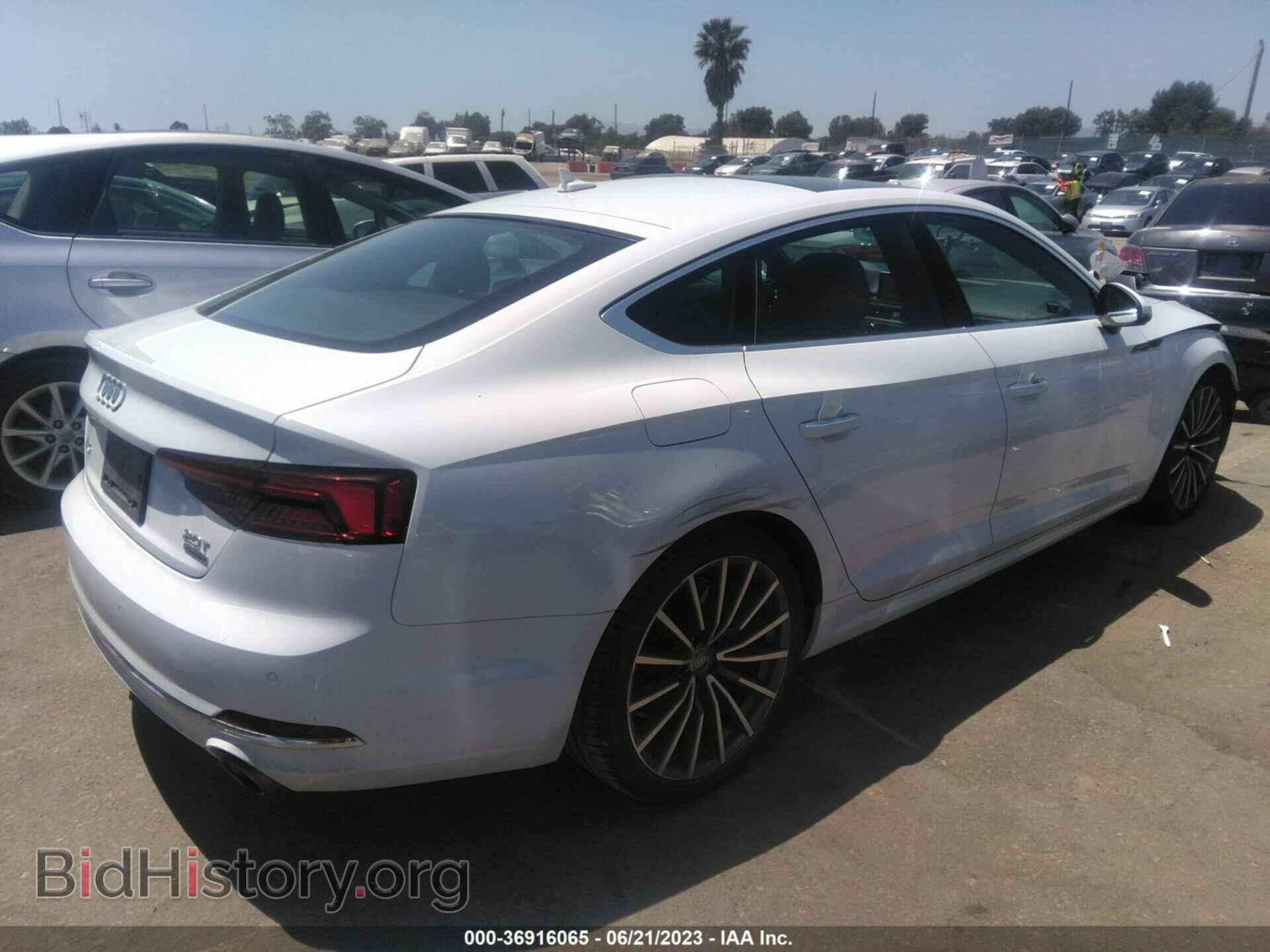 2018 AUDI A5 SPORTBACK - VIN: WAUCNCF56JA070307 - Photo 4