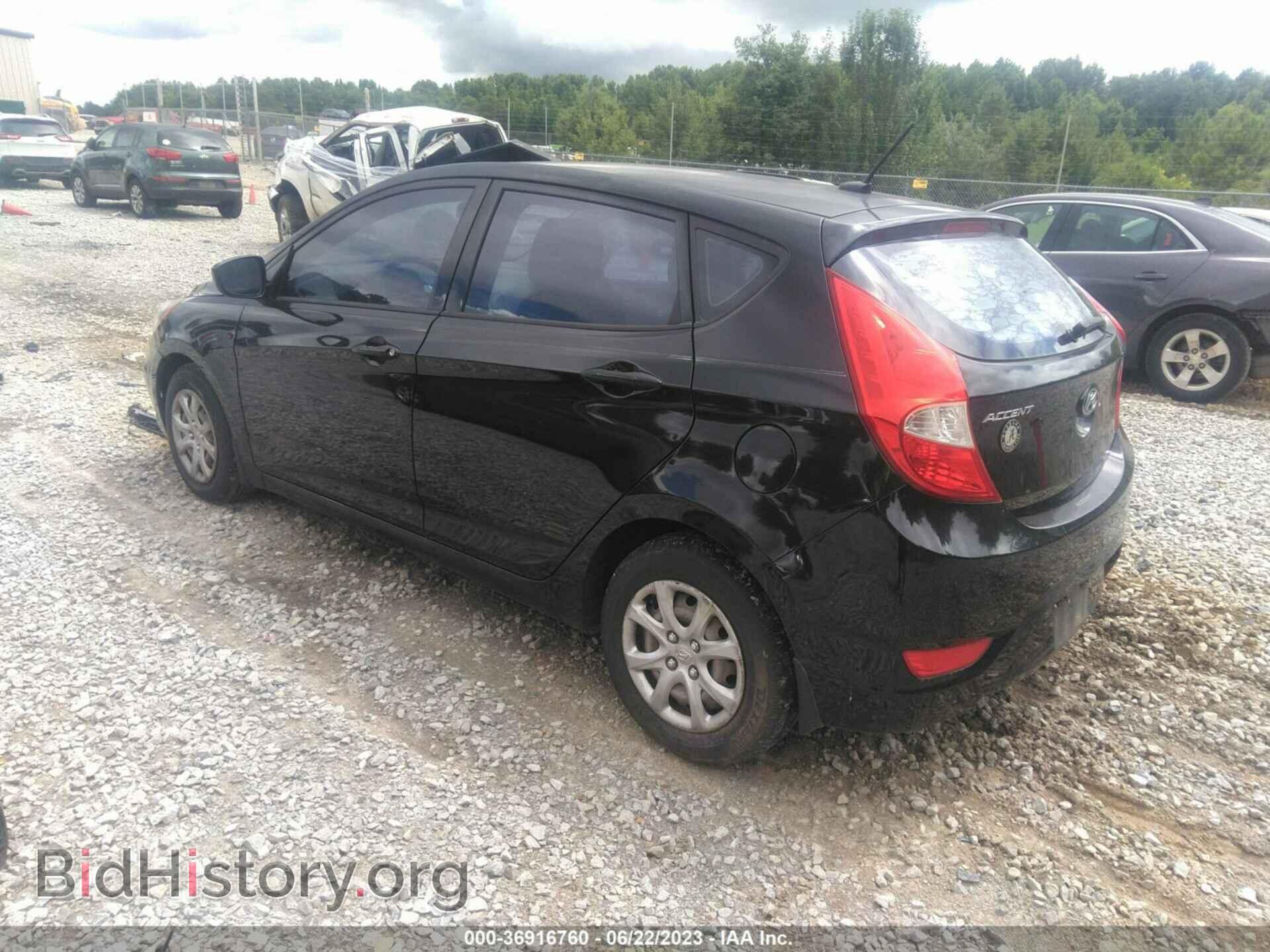 2013 HYUNDAI ACCENT - VIN: KMHCT5AE0DU092006 - Фото 3