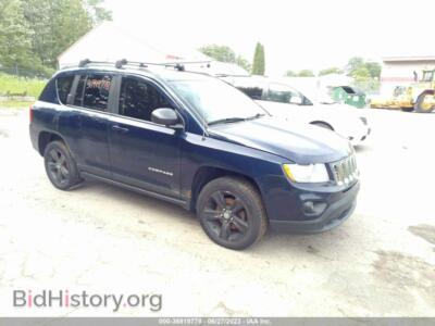 2012 Jeep COMPASS Sport, синий — VIN 1C4NJCBA9CD605870, IAAI
