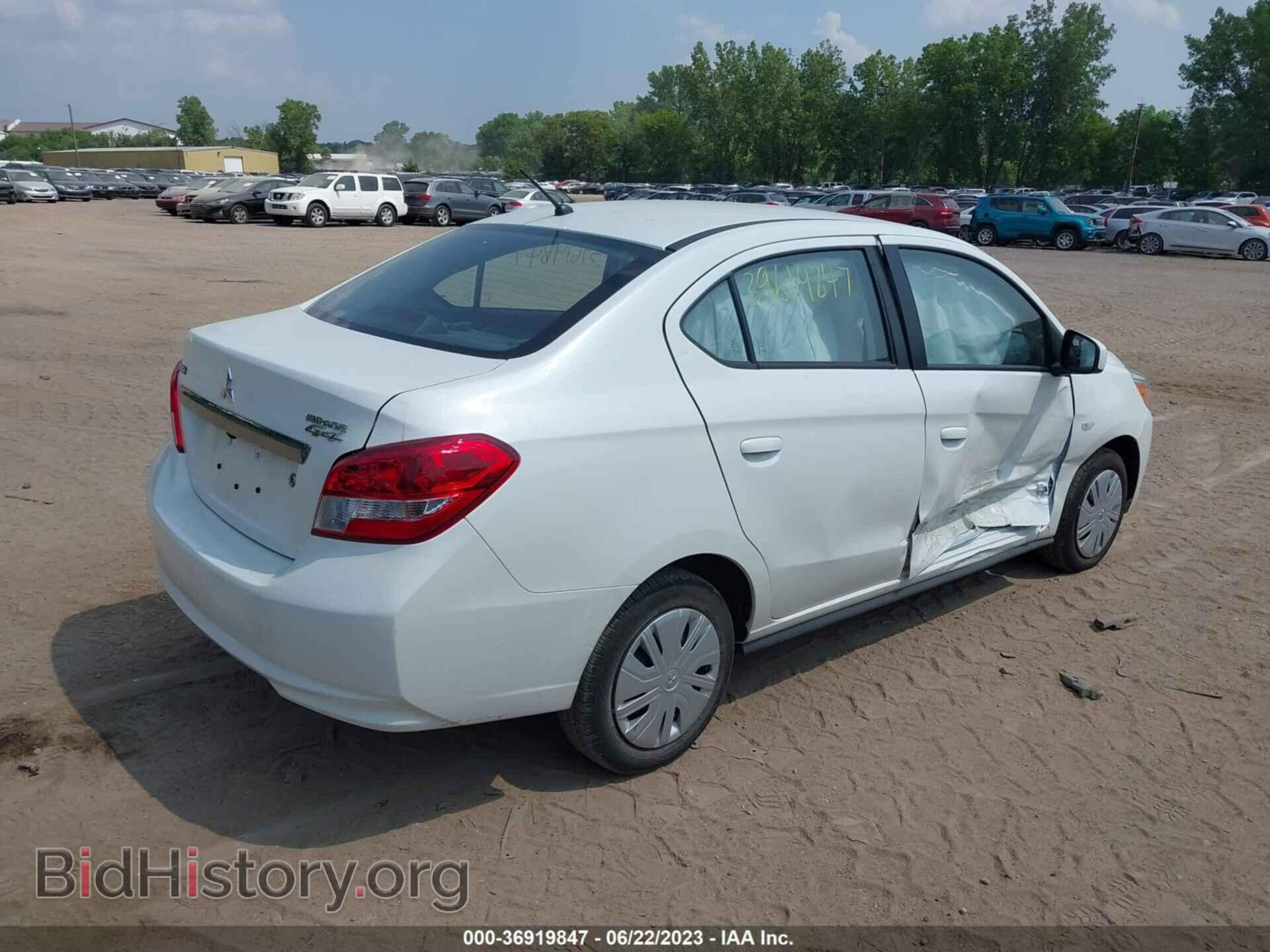 2019 MITSUBISHI MIRAGE G4 - VIN: ML32F3FJ6KHF18276 - Фото 4