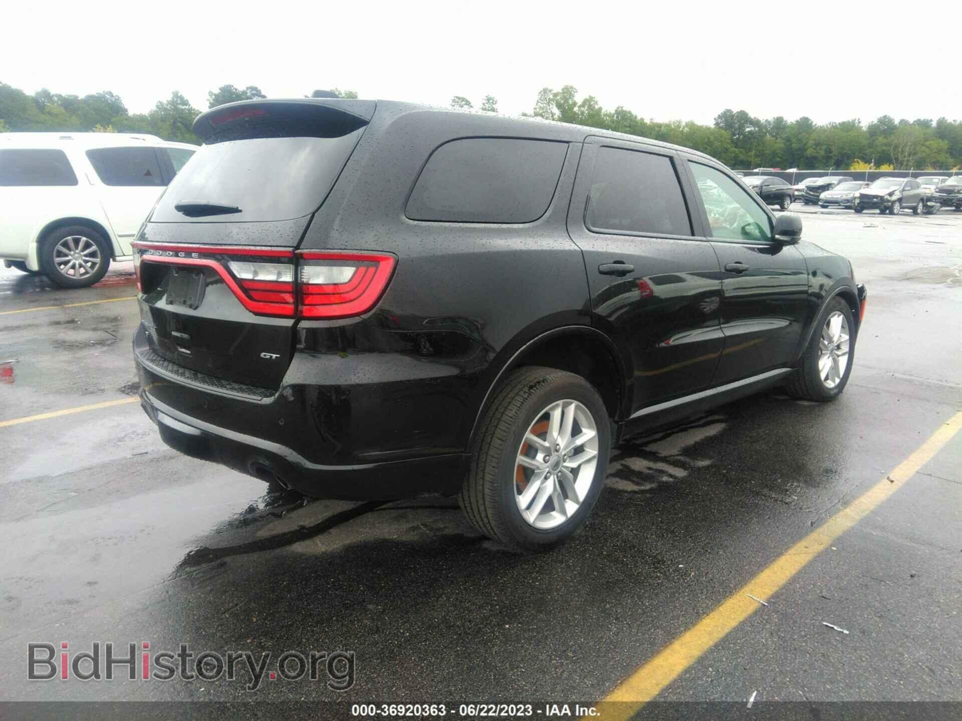 2022 DODGE DURANGO - VIN: 1C4RDJDG5NC219597 - Фото 4