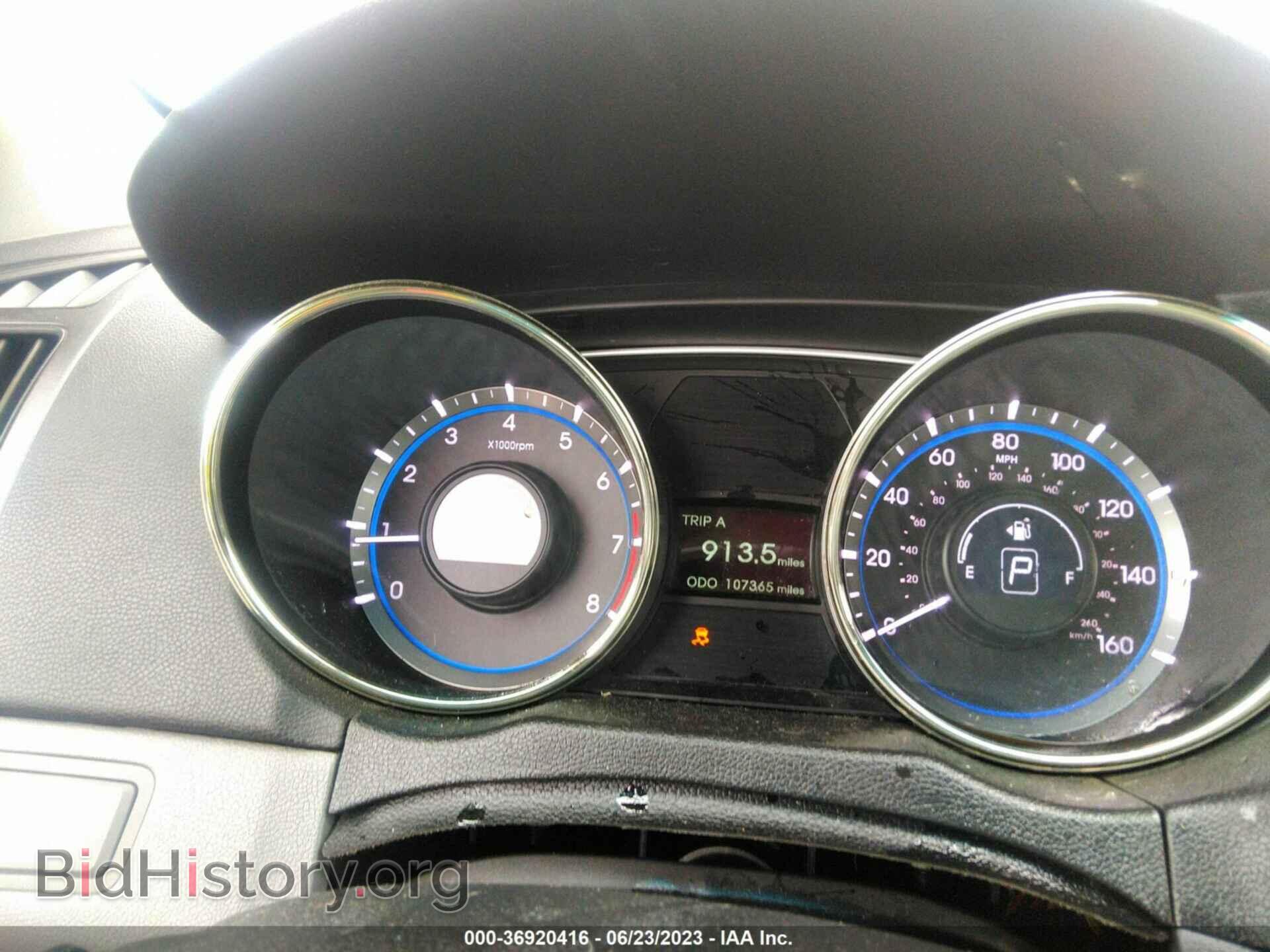 2012 HYUNDAI SONATA - VIN: 5NPEB4AC1CH384779 - Фото 7