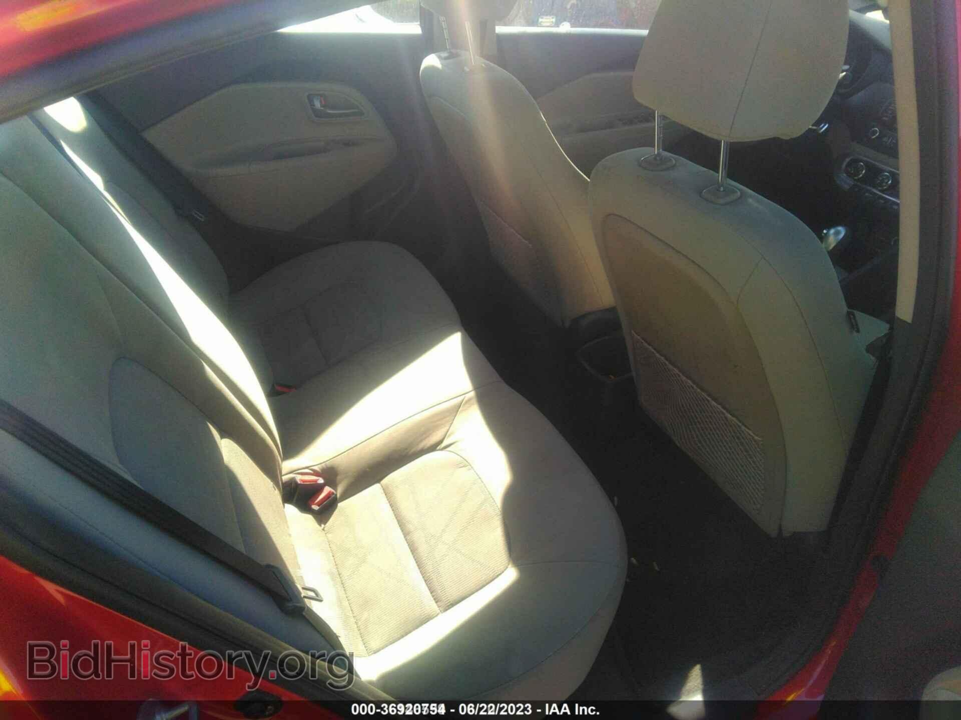 2014 KIA RIO - VIN: KNADM4A35E6417086 - Фото 8