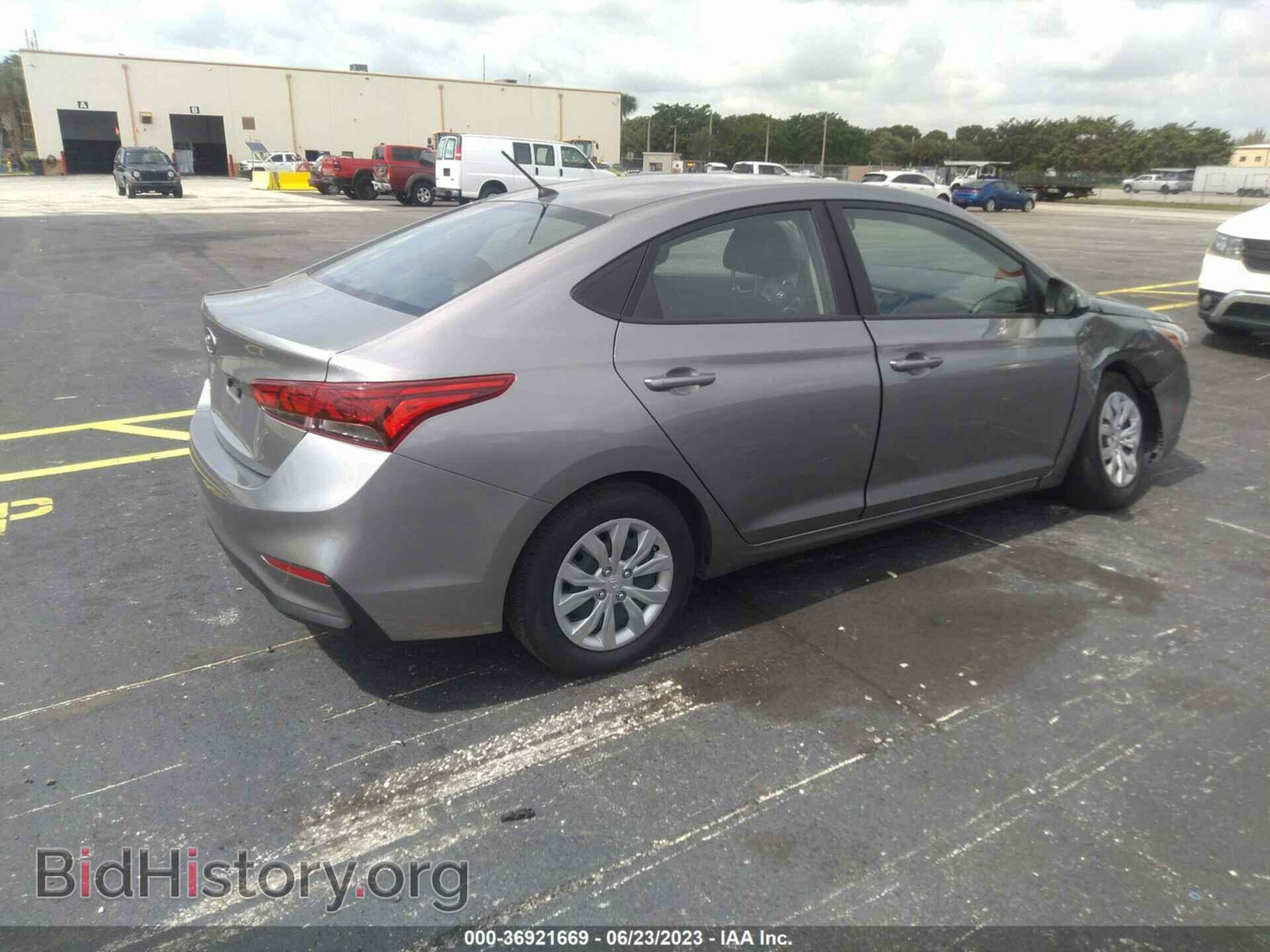 2022 HYUNDAI ACCENT - VIN: 3KPC24A65NE168328 - Фото 4