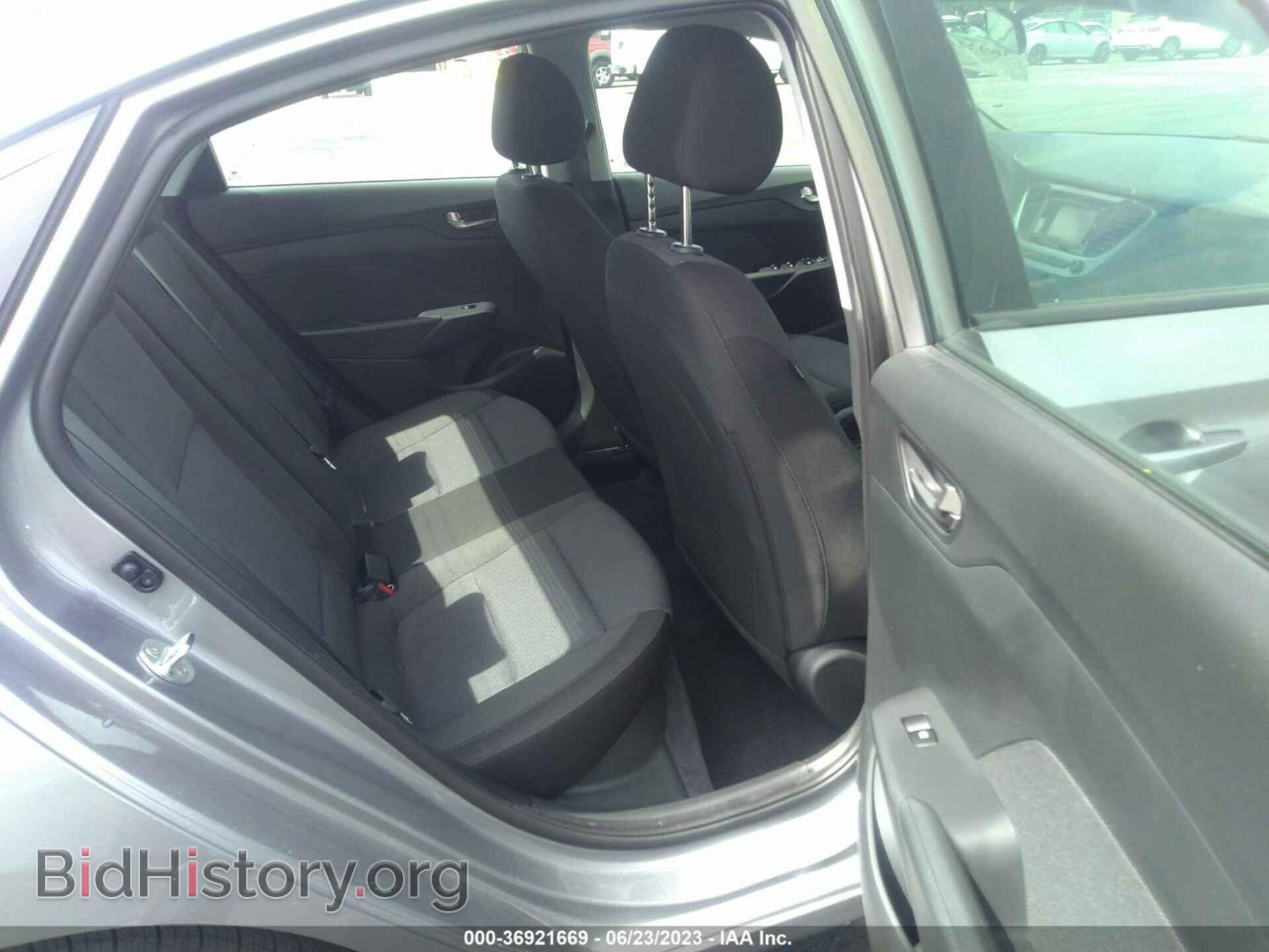 2022 HYUNDAI ACCENT - VIN: 3KPC24A65NE168328 - Фото 8