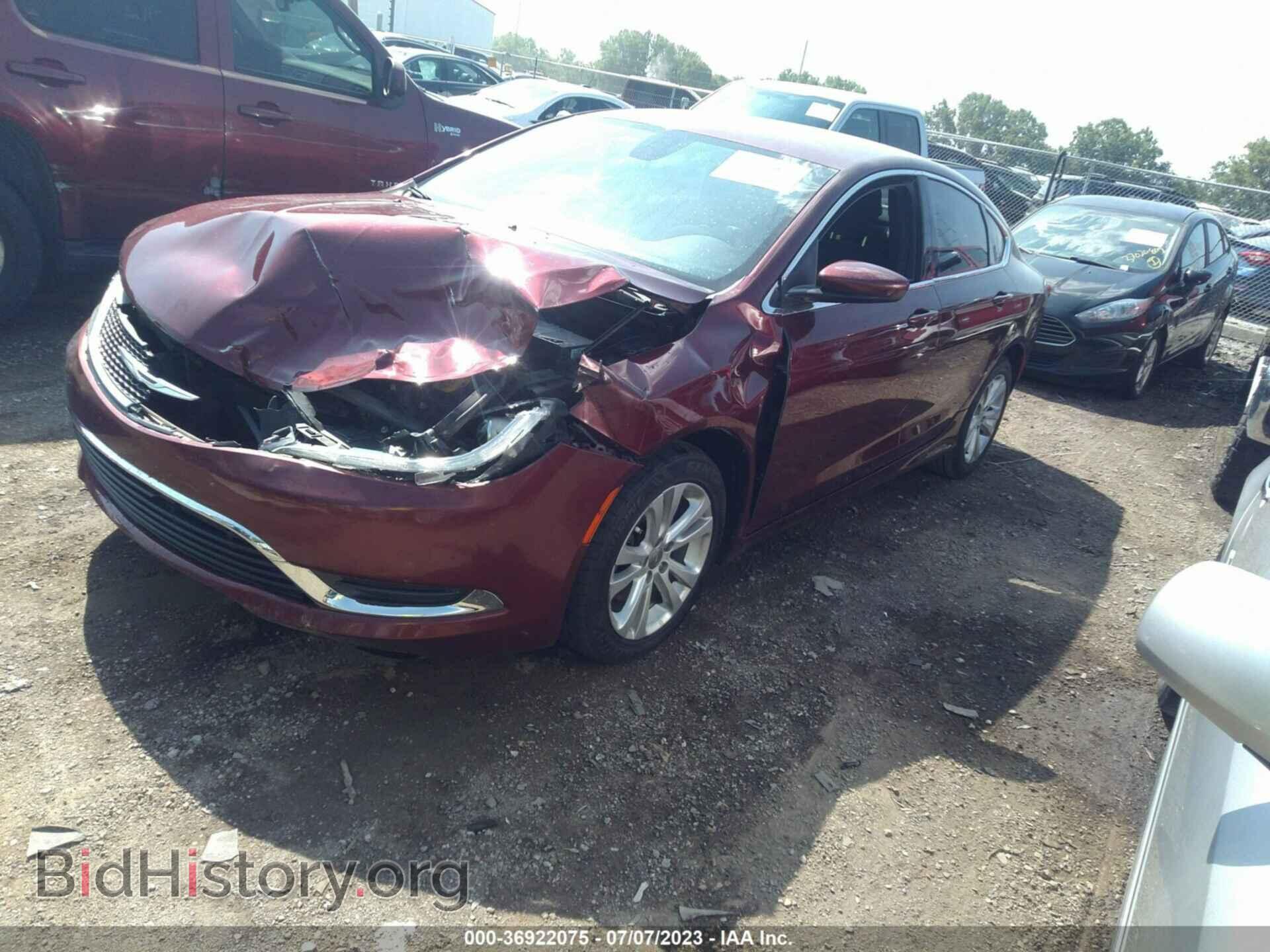 2016 CHRYSLER 200 - VIN: 1C3CCCAB7GN131935 - Фото 2