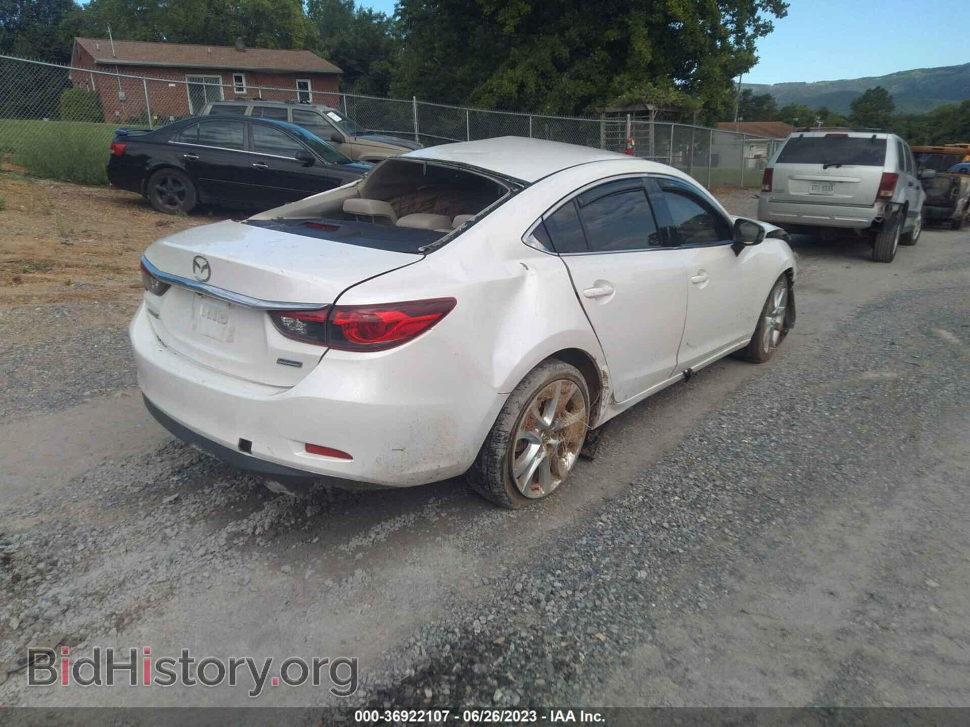 2014 MAZDA MAZDA6 - VIN: JM1GJ1V66E1156138 - Фото 4