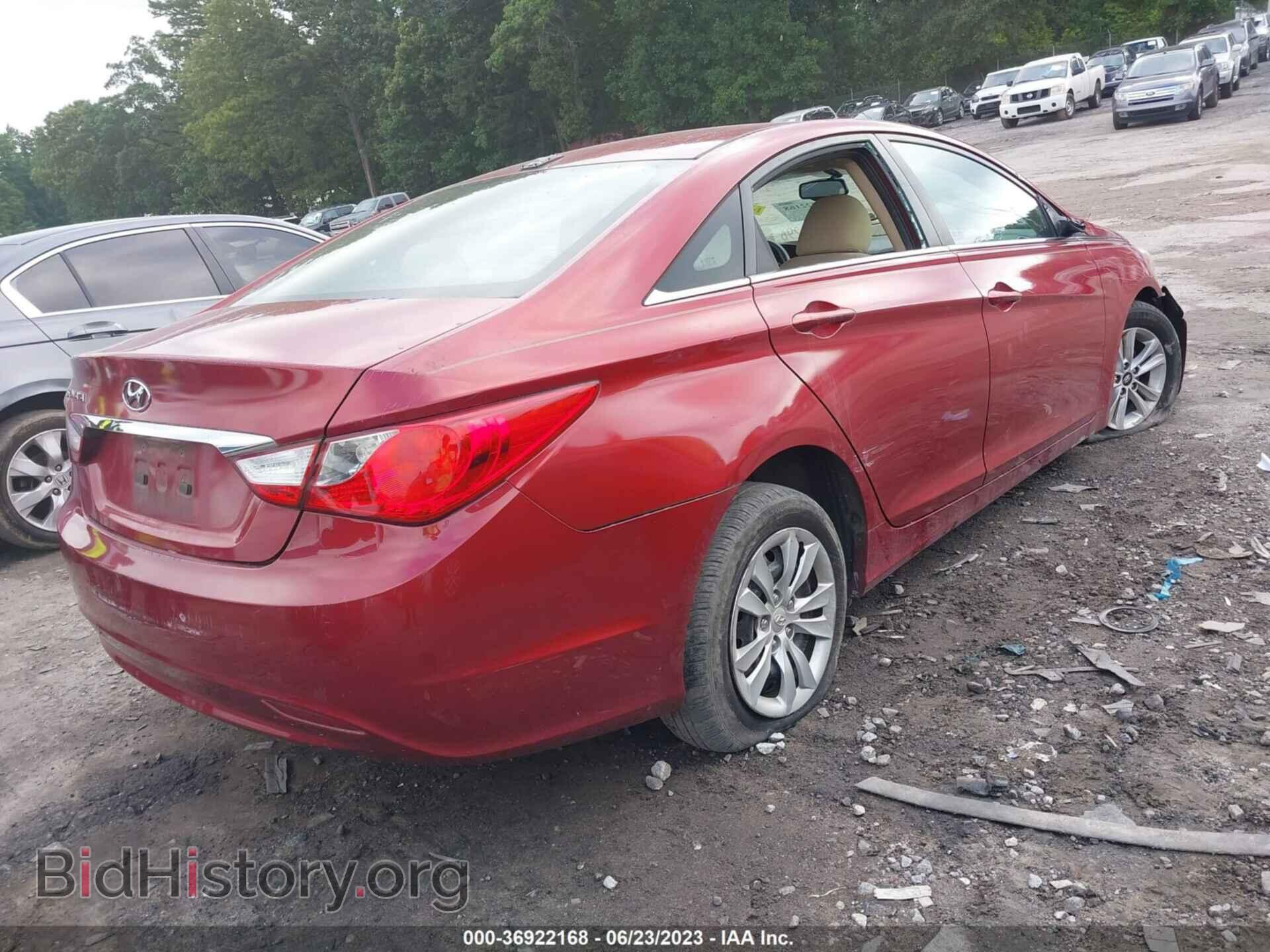 2013 HYUNDAI SONATA - VIN: 5NPEB4AC2DH799191 - Photo 4