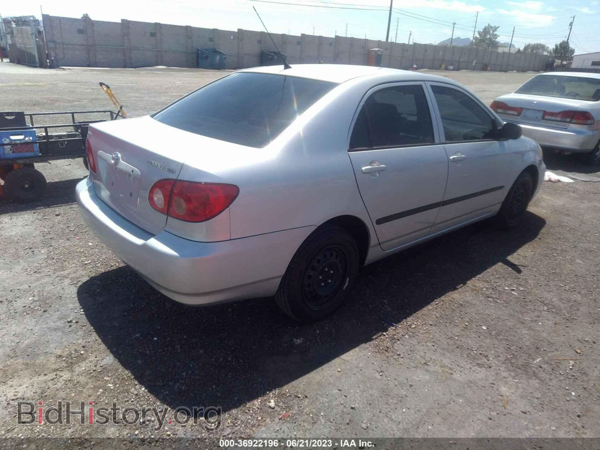 2006 TOYOTA COROLLA - VIN: JTDBR32E760057703 - Фото 4