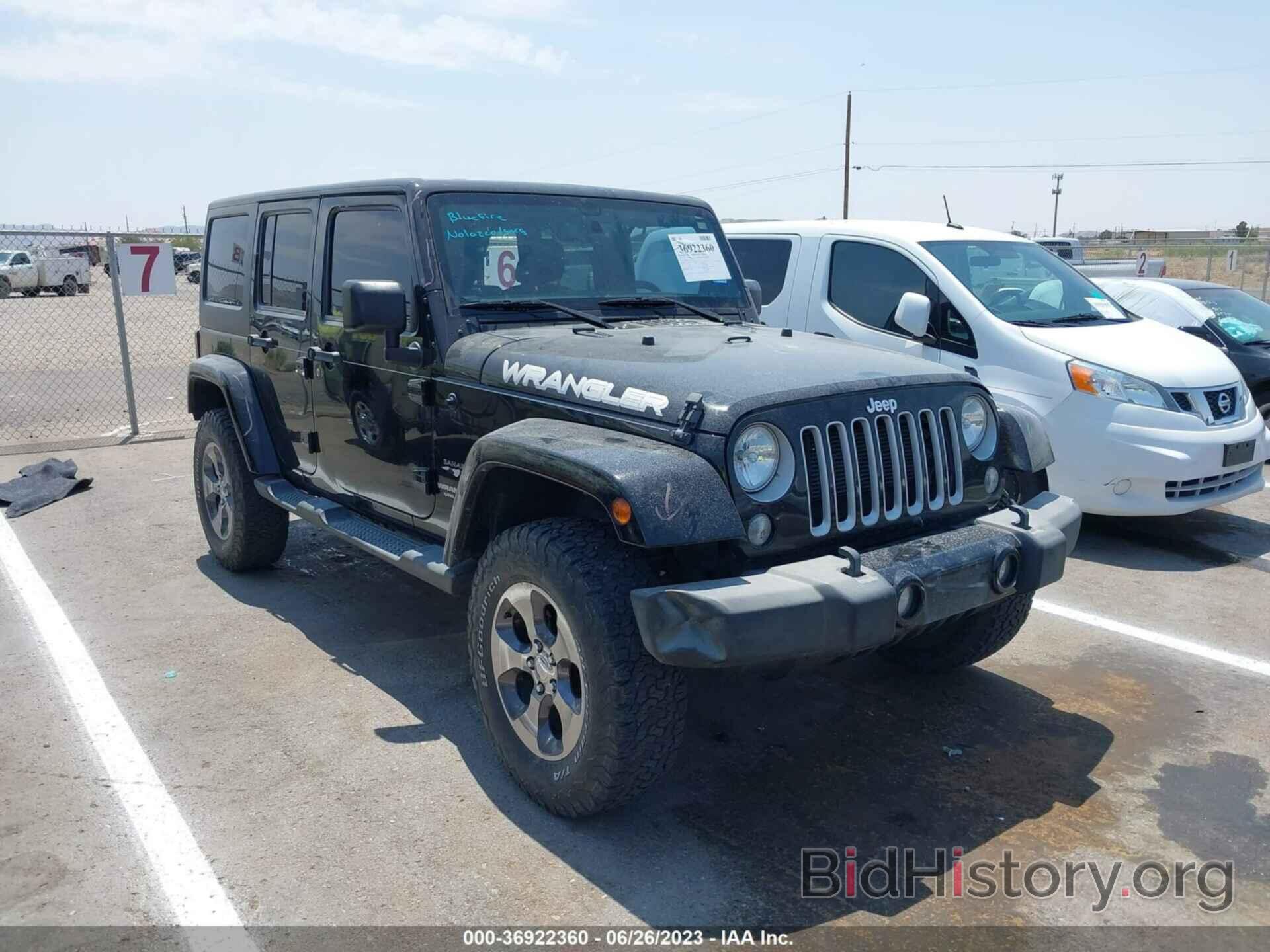 Photo 1C4BJWEG3GL305581 - JEEP WRANGLER UNLIMITED 2016