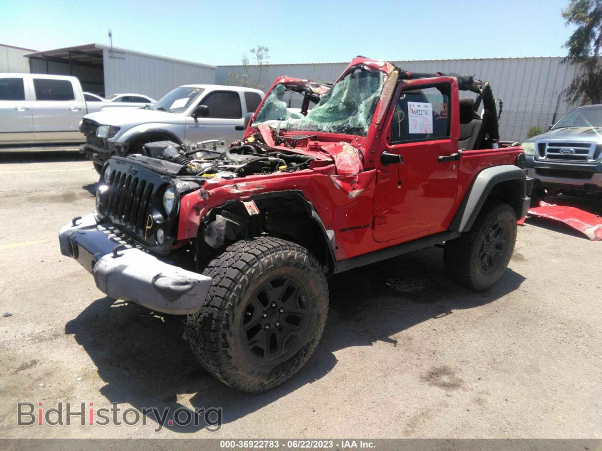 2017 JEEP WRANGLER - VIN: 1C4AJWAG3HL504374 - Фото 2