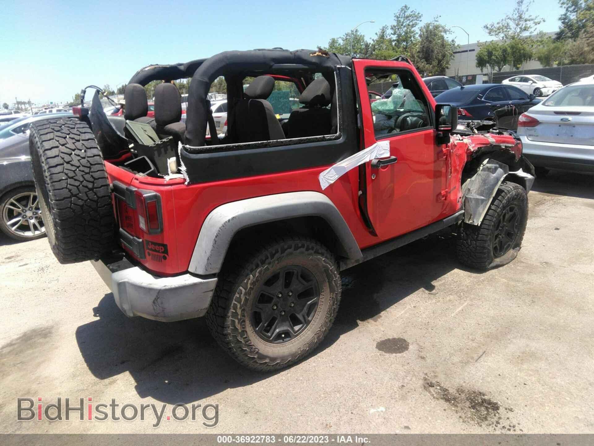2017 JEEP WRANGLER - VIN: 1C4AJWAG3HL504374 - Фото 4