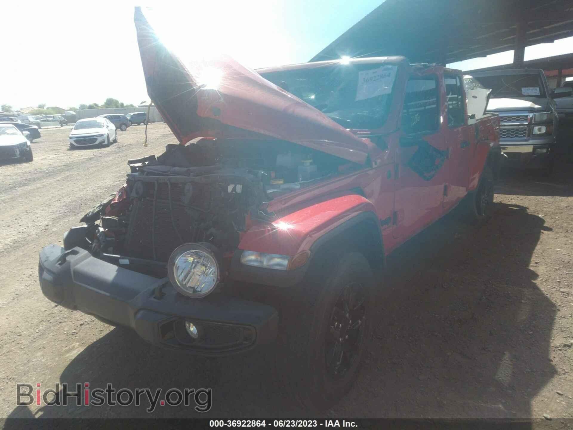 2022 JEEP GLADIATOR - VIN: 1C6HJTAG2NL177286 - Фото 2