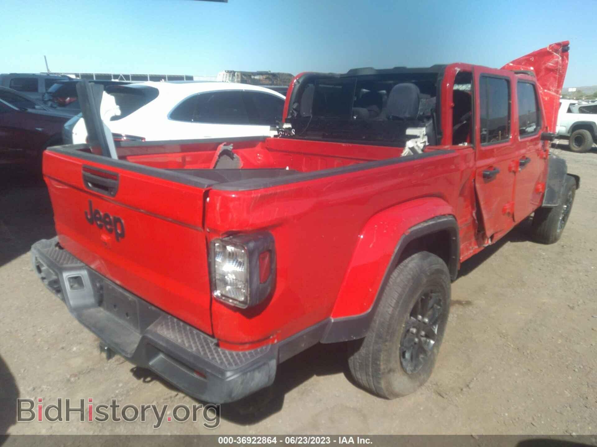 2022 JEEP GLADIATOR - VIN: 1C6HJTAG2NL177286 - Фото 4
