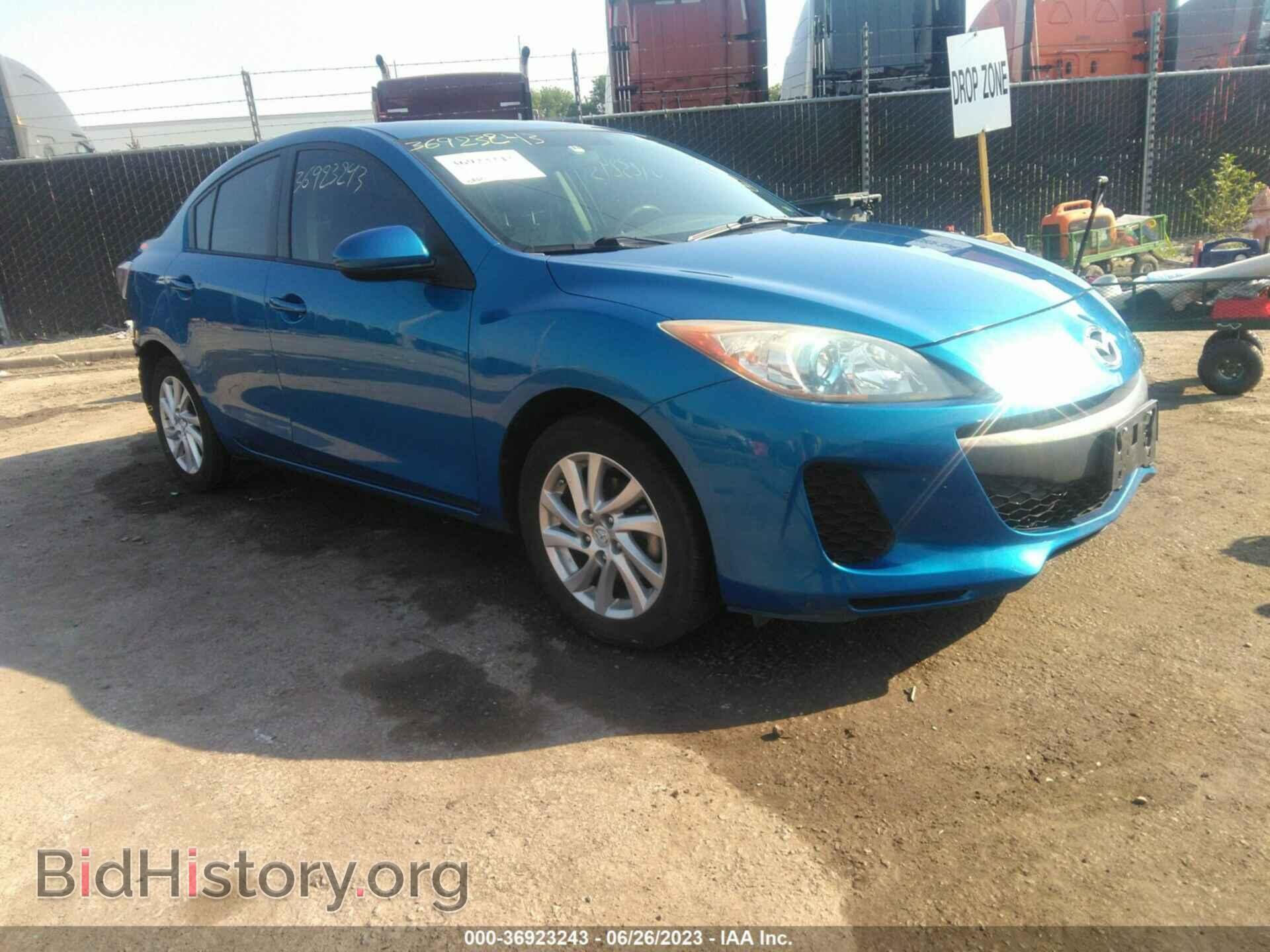 Фотография JM1BL1V76C1676558 - MAZDA MAZDA3 2012