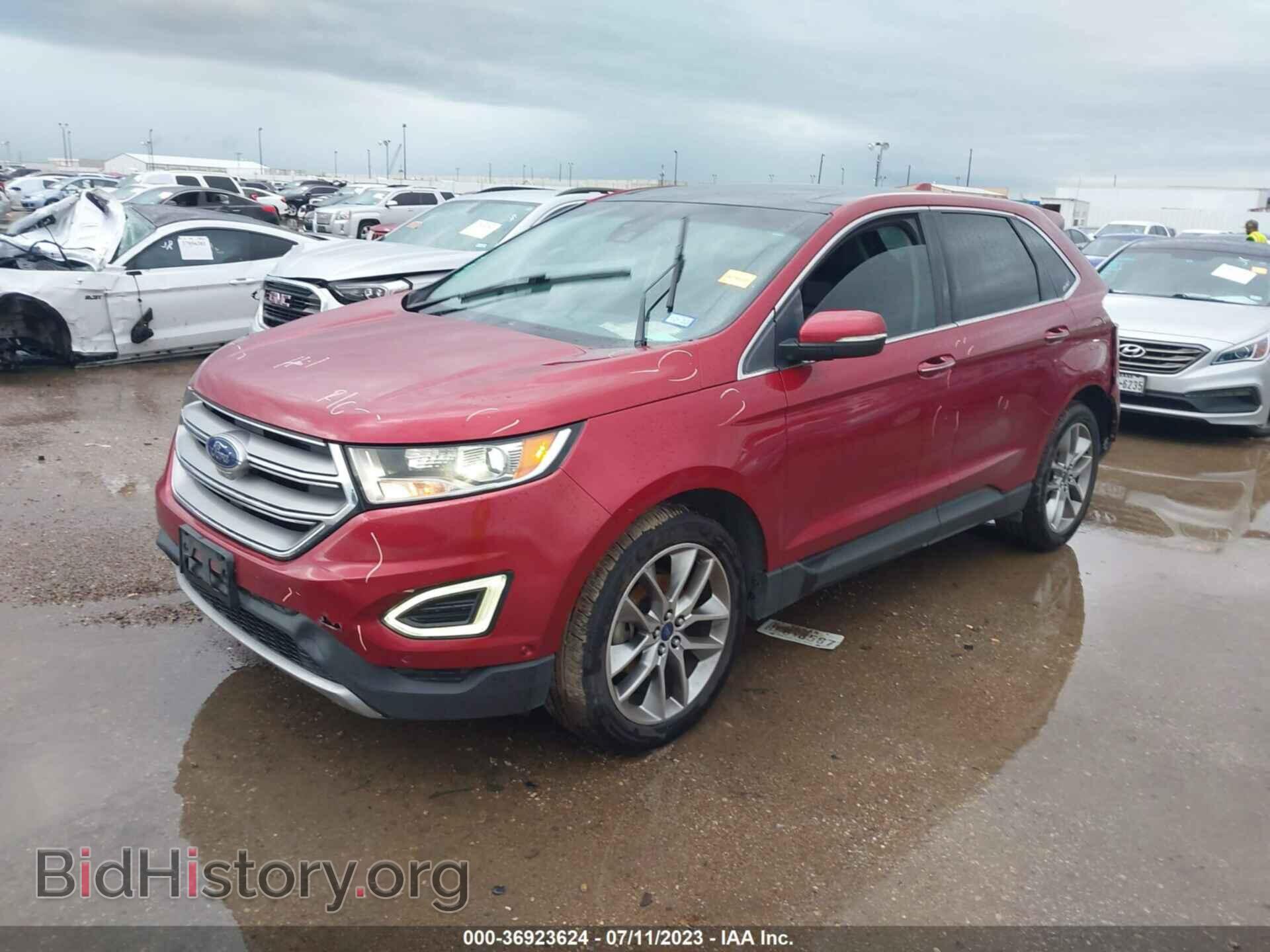 2015 FORD EDGE - VIN: 2FMPK3K81FBB77169 - Photo 2