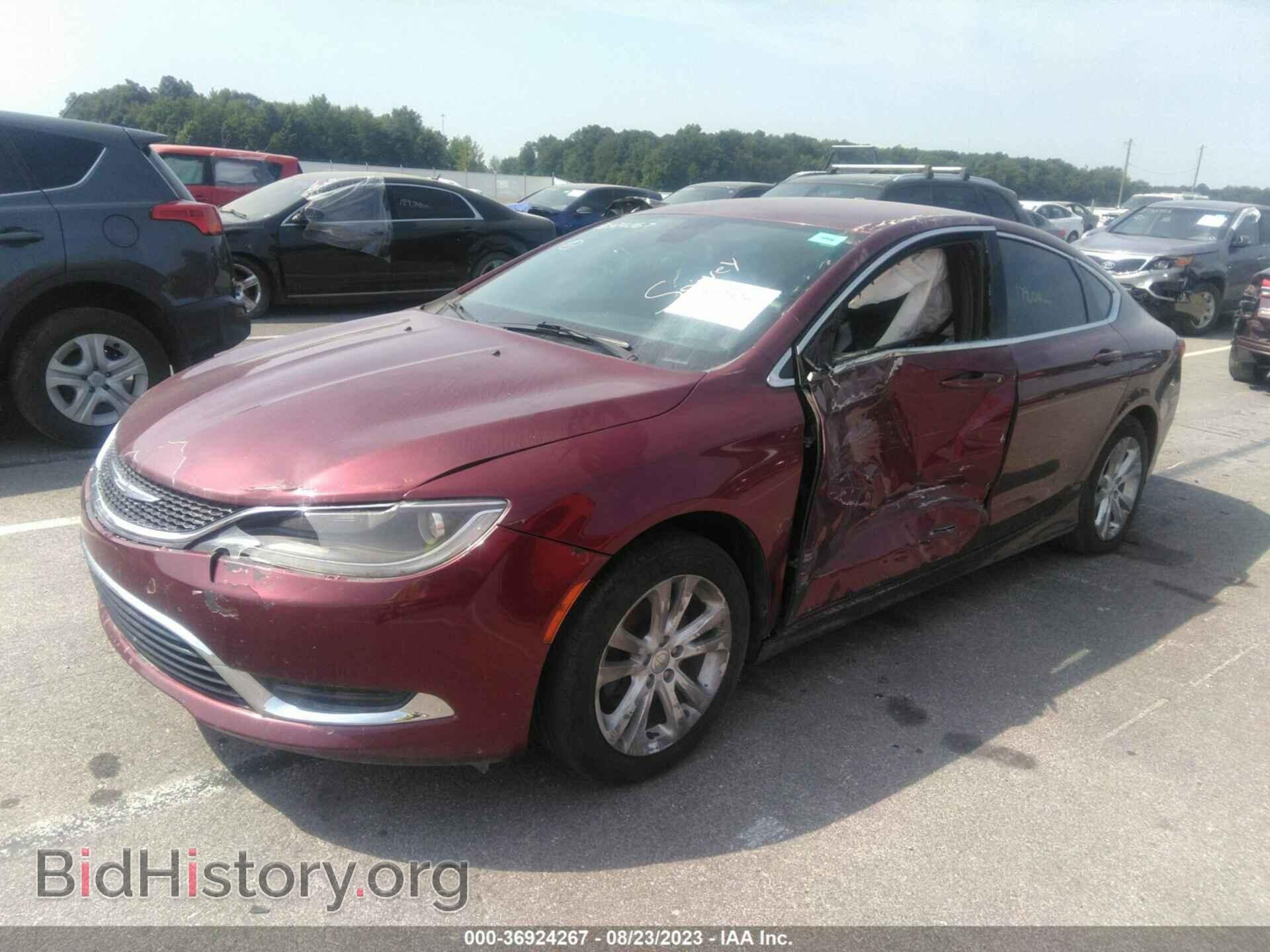 2015 CHRYSLER 200 - VIN: 1C3CCCAB2FN670610 - Фото 2